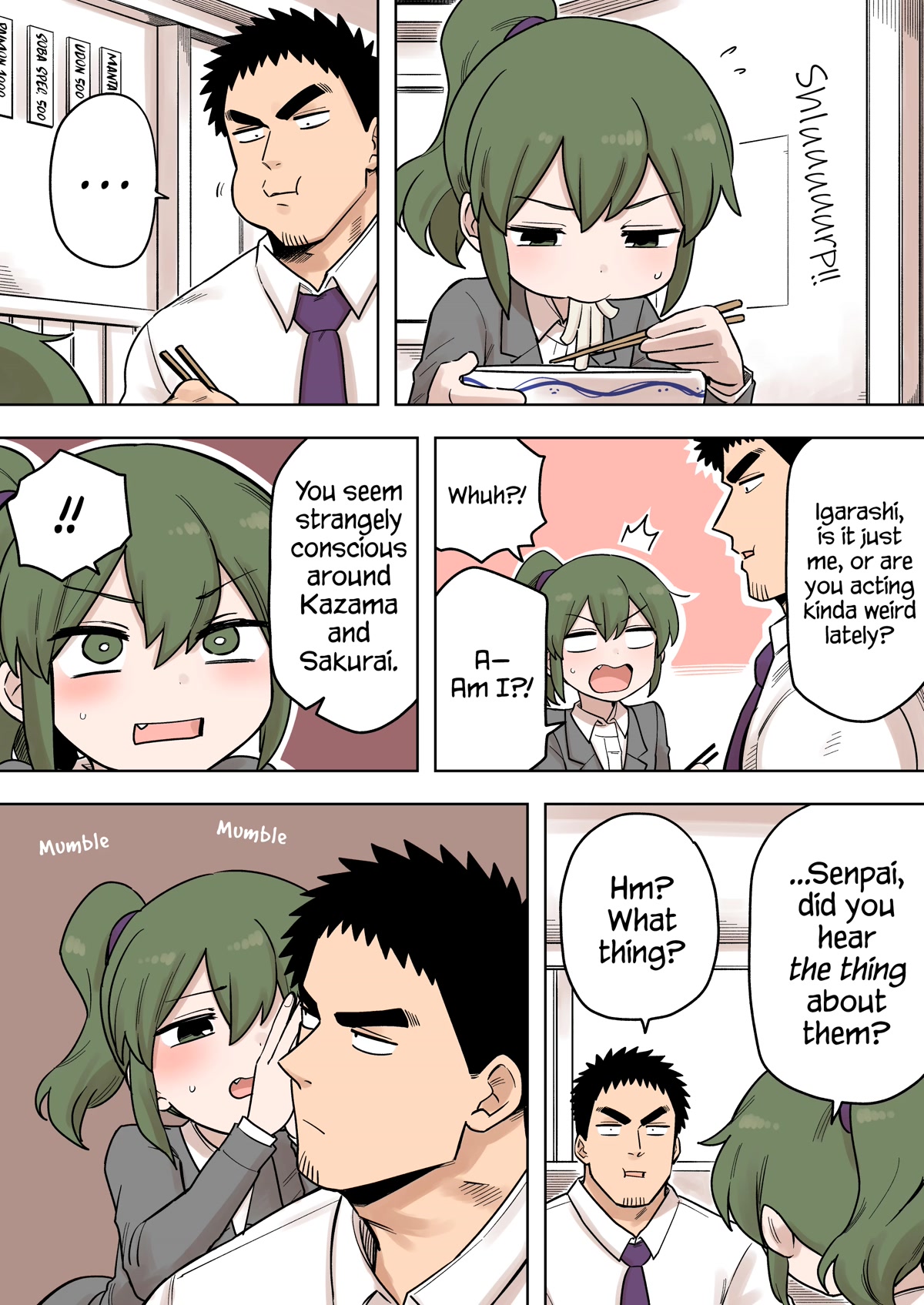 Senpai ga Urusai Kouhai no Hanashi Chapter 204 page 1 - Chapter 204