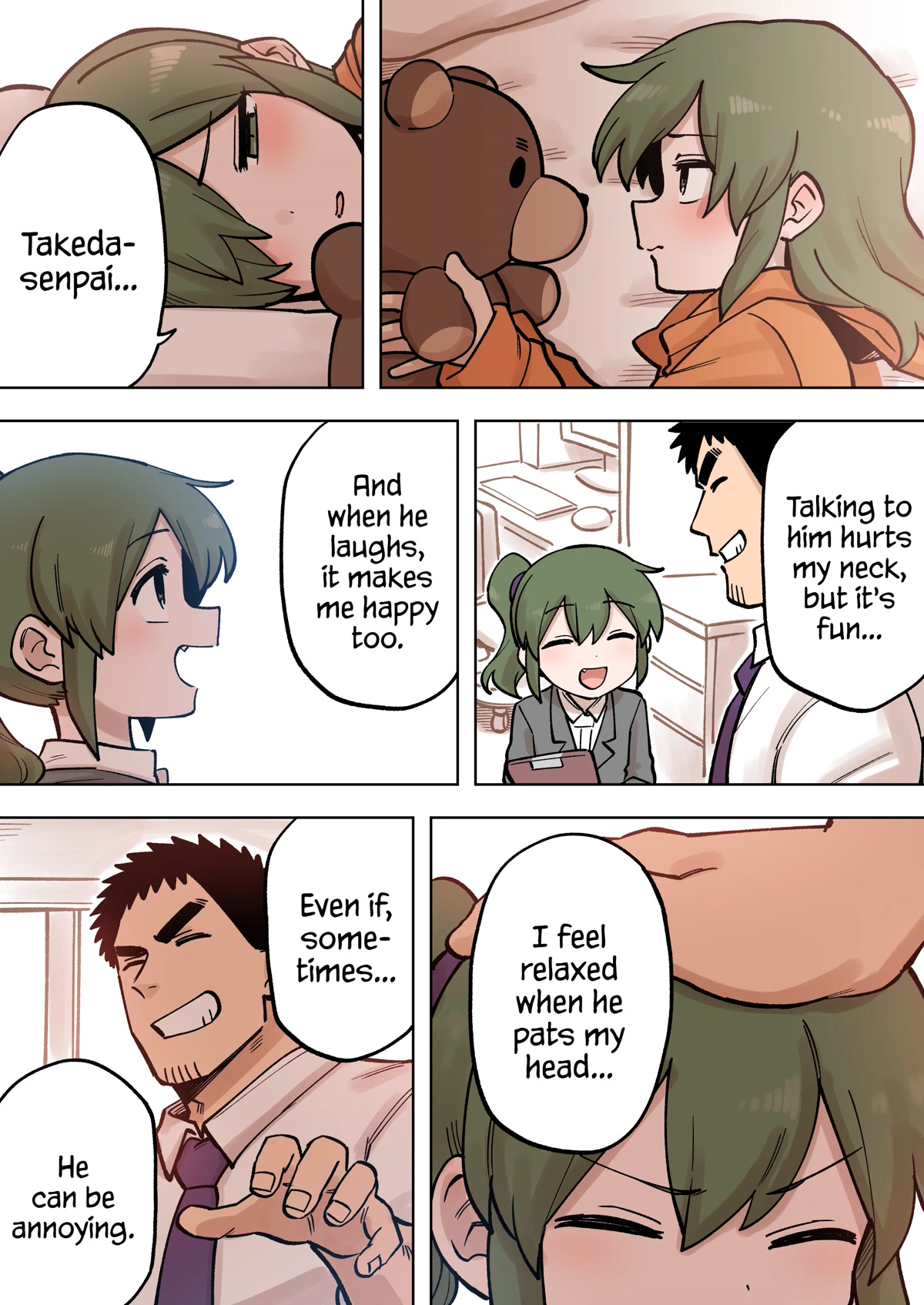 Senpai ga Urusai Kouhai no Hanashi Chapter 206 page 1 - Chapter 206