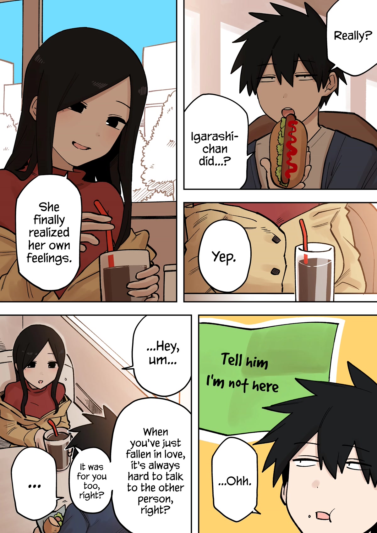Senpai ga Urusai Kouhai no Hanashi Chapter 209 page 1 - Chapter 209