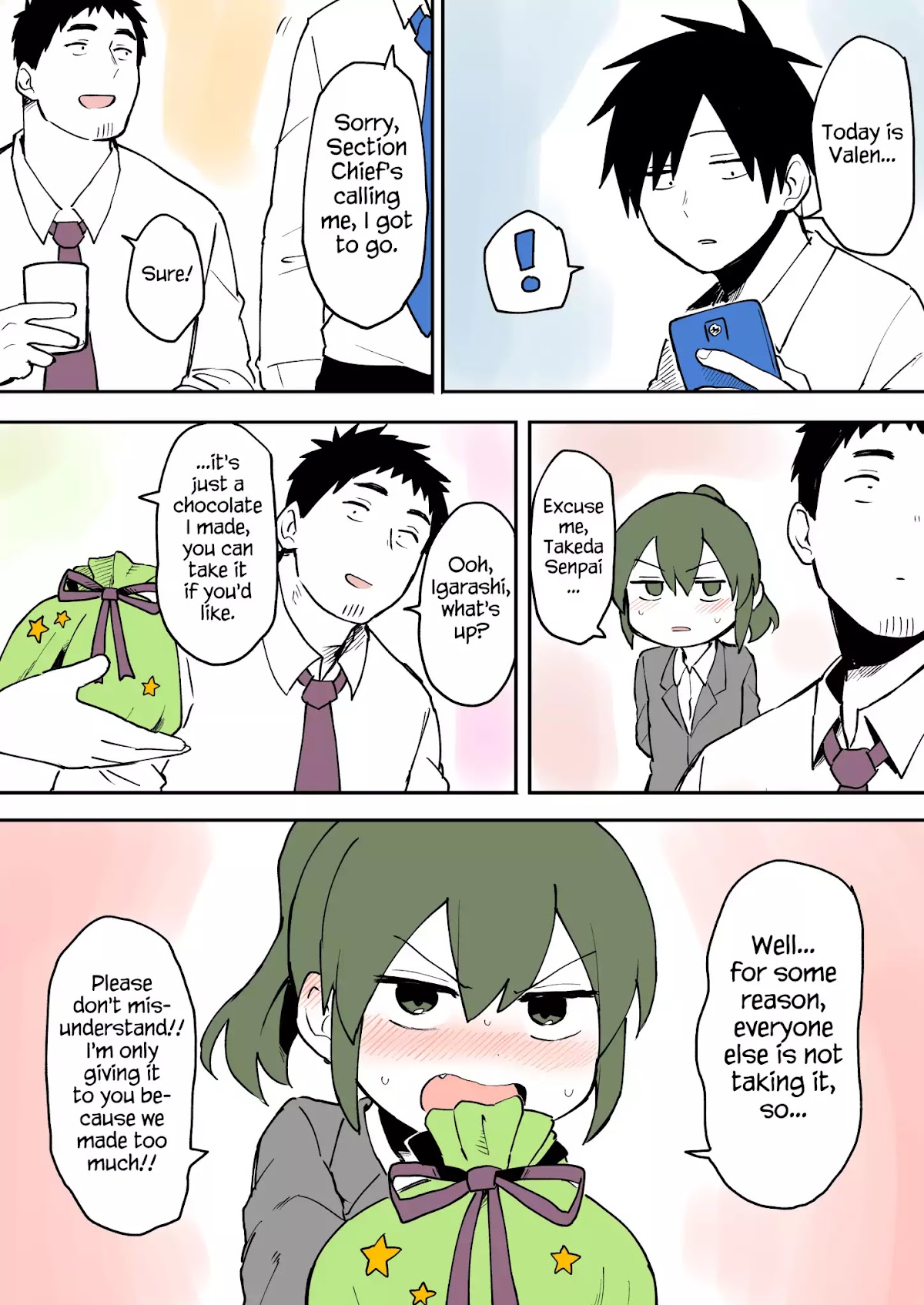 Senpai ga Urusai Kouhai no Hanashi Chapter 21 page 3 - Chapter 21