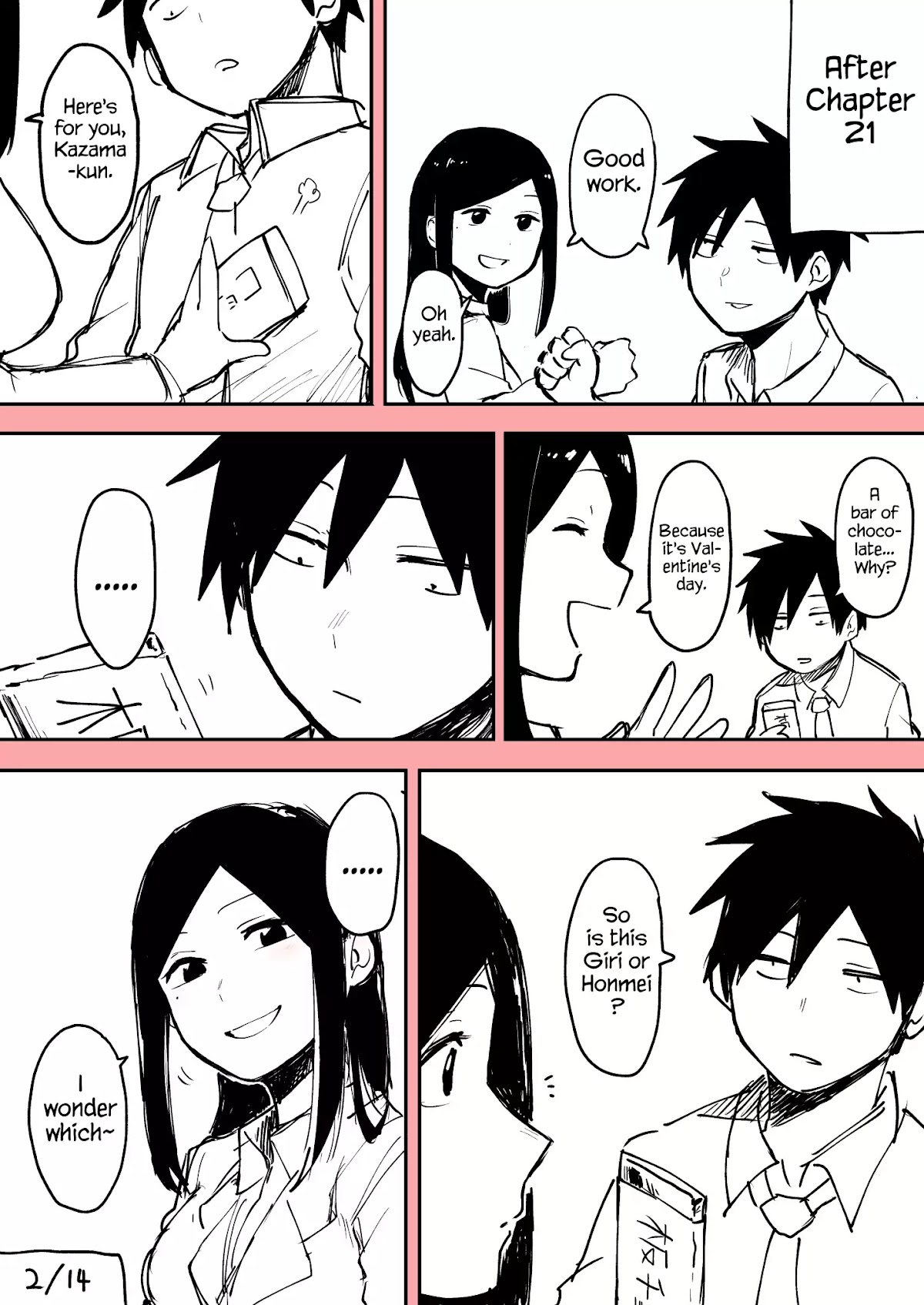 Senpai ga Urusai Kouhai no Hanashi Chapter 21 page 5 - Chapter 21