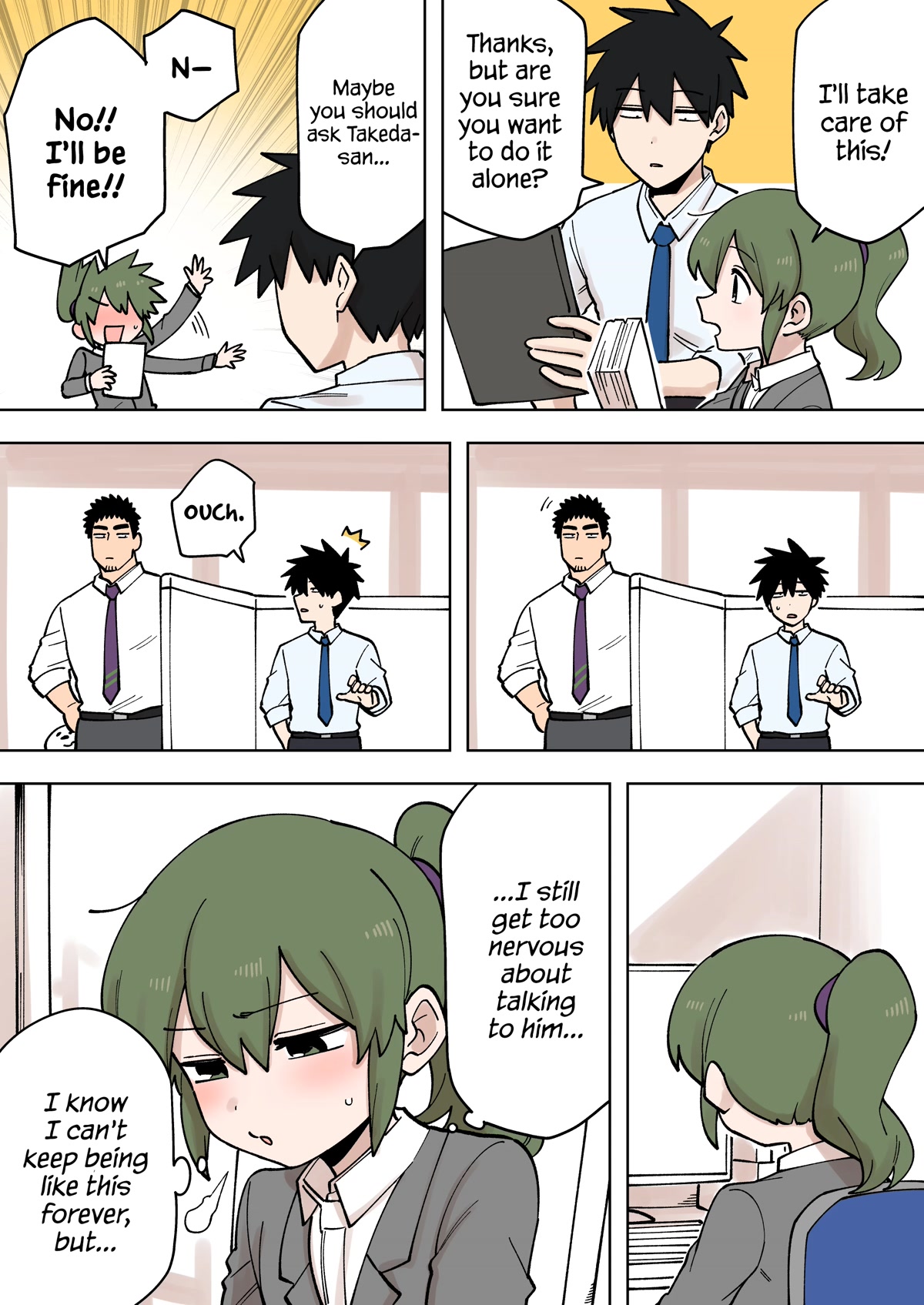 Senpai ga Urusai Kouhai no Hanashi Chapter 212 page 1 - Chapter 212
