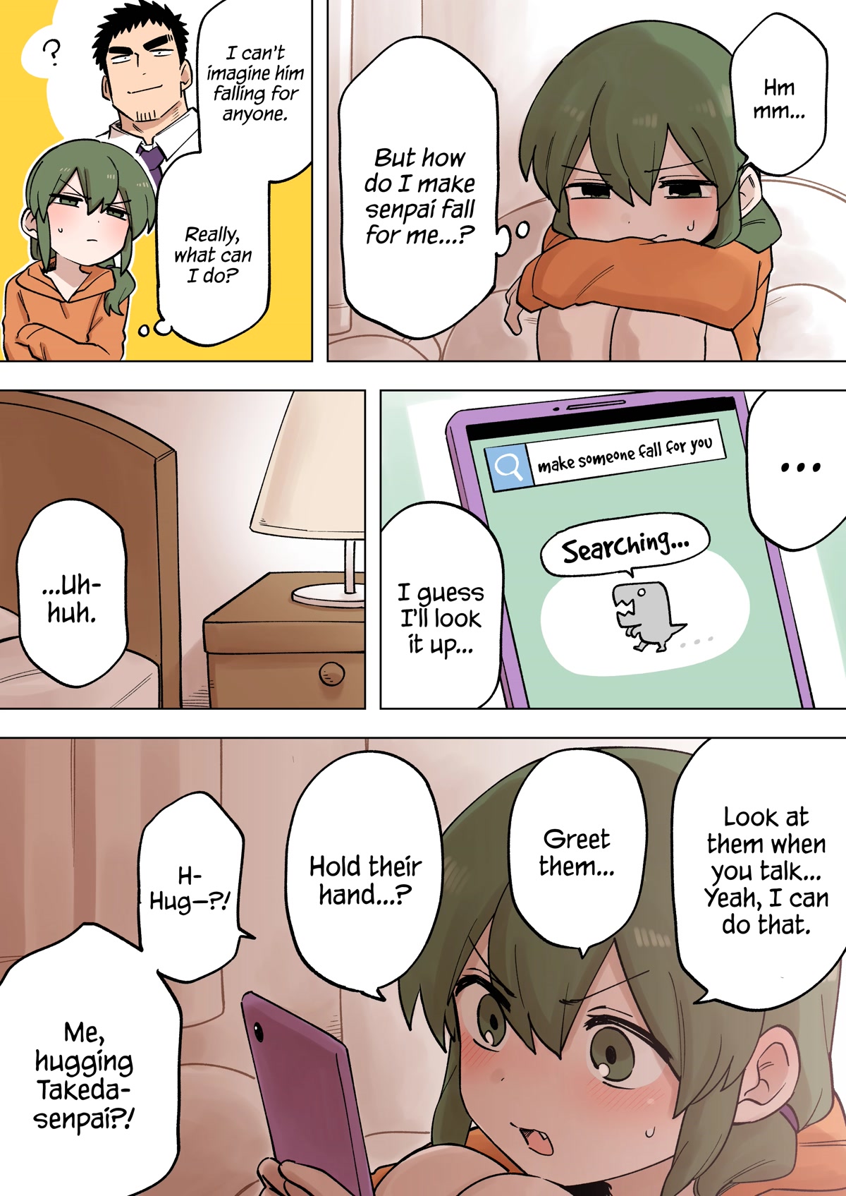 Senpai ga Urusai Kouhai no Hanashi Chapter 214 page 1 - Chapter 214