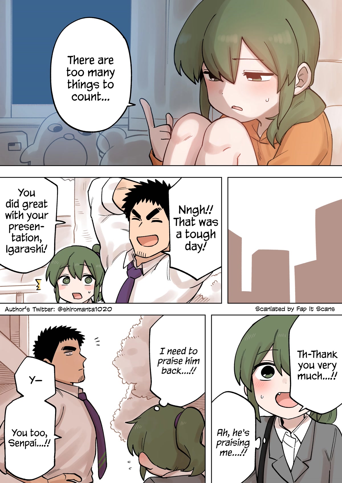 Senpai ga Urusai Kouhai no Hanashi Chapter 214 page 3 - Chapter 214