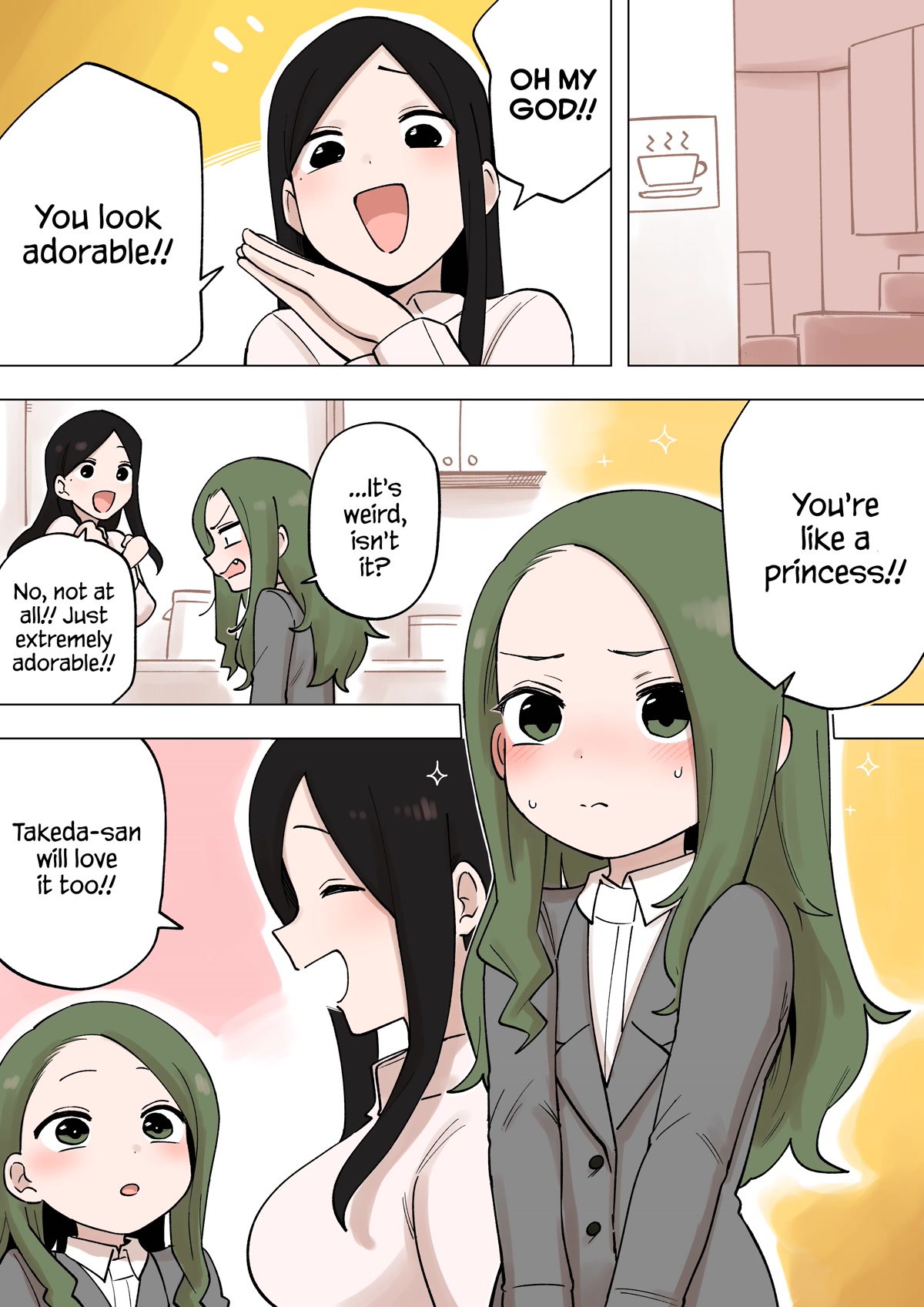 Senpai ga Urusai Kouhai no Hanashi Chapter 217 page 2 - Chapter 217