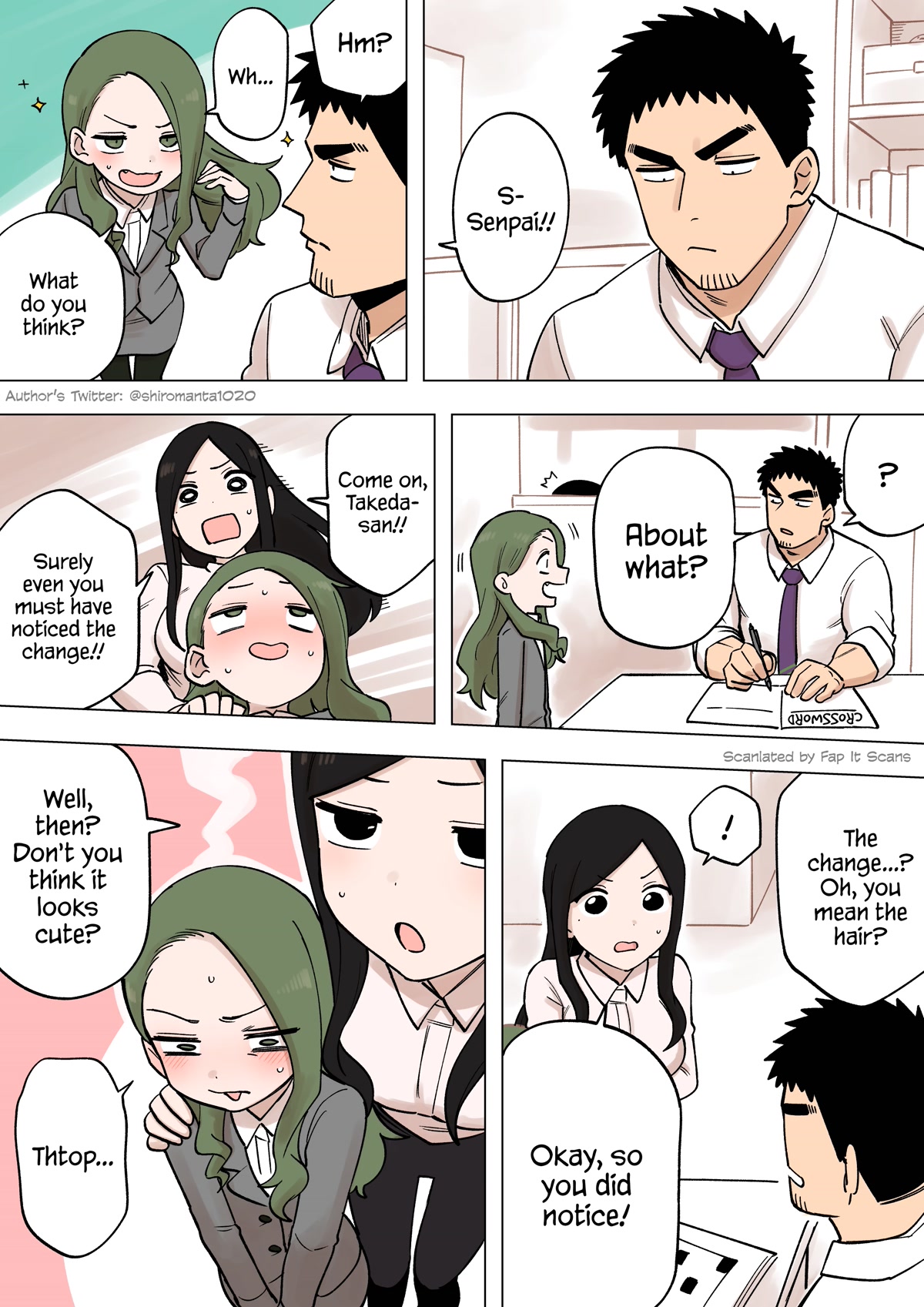 Senpai ga Urusai Kouhai no Hanashi Chapter 217 page 3 - Chapter 217
