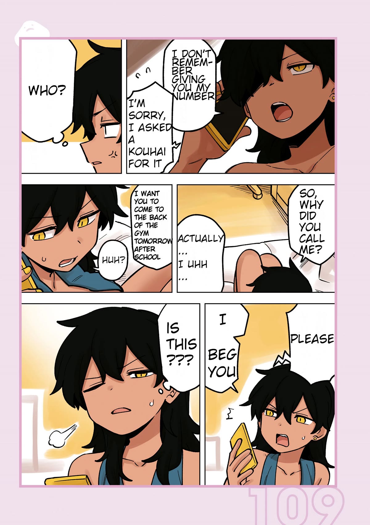 Senpai ga Urusai Kouhai no Hanashi Chapter 218.5 page 7 - Chapter 218.5: I can't escape from this feeling