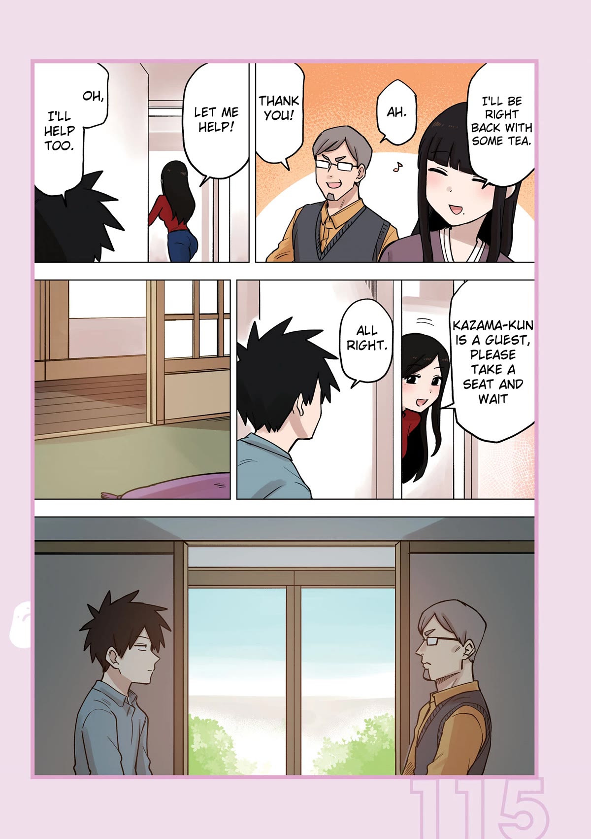 Senpai ga Urusai Kouhai no Hanashi Chapter 218.6 page 2 - Chapter 218.6: Volume Extra: Going to meet her parents.
