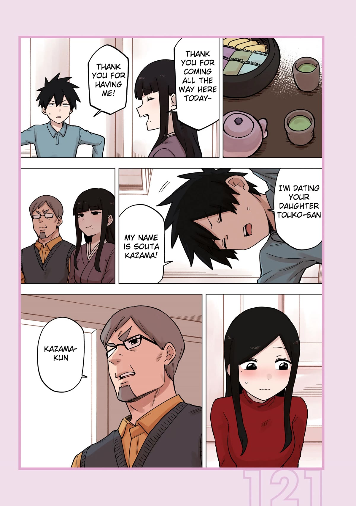 Senpai ga Urusai Kouhai no Hanashi Chapter 218.6 page 8 - Chapter 218.6: Volume Extra: Going to meet her parents.