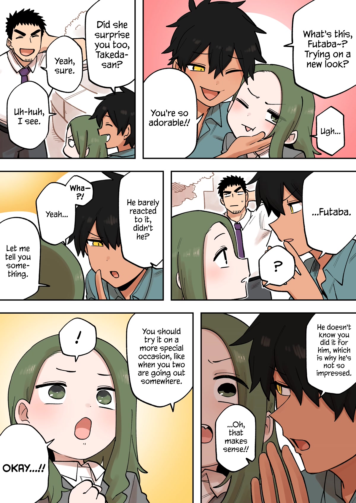Senpai ga Urusai Kouhai no Hanashi Chapter 218 page 1 - Chapter 218