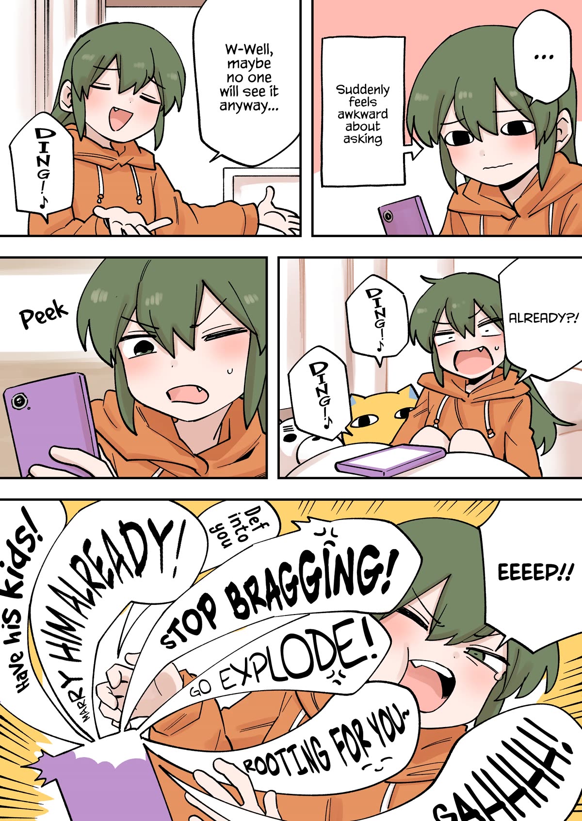 Senpai ga Urusai Kouhai no Hanashi Chapter 228 page 3 - Chapter 228