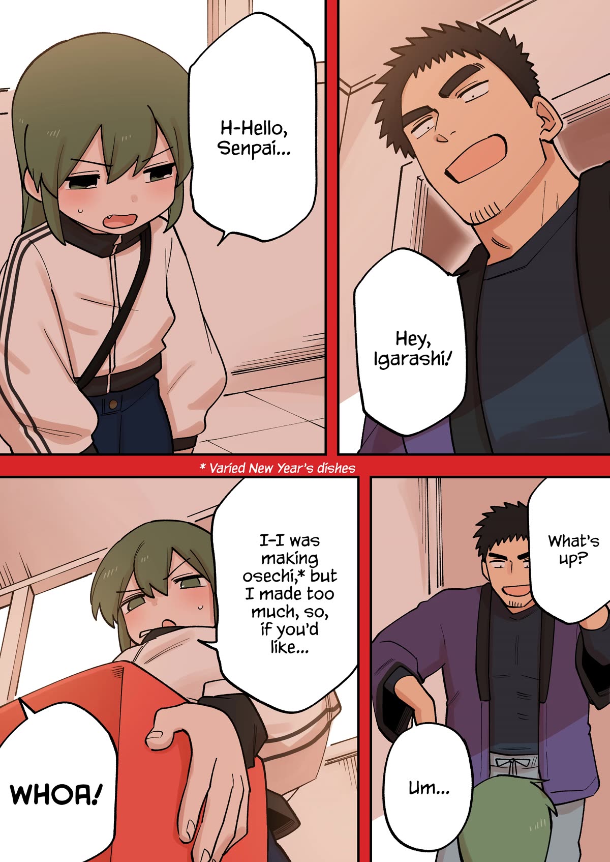 Senpai ga Urusai Kouhai no Hanashi Chapter 230.5 page 2 - Chapter 230.5: New Year's Special