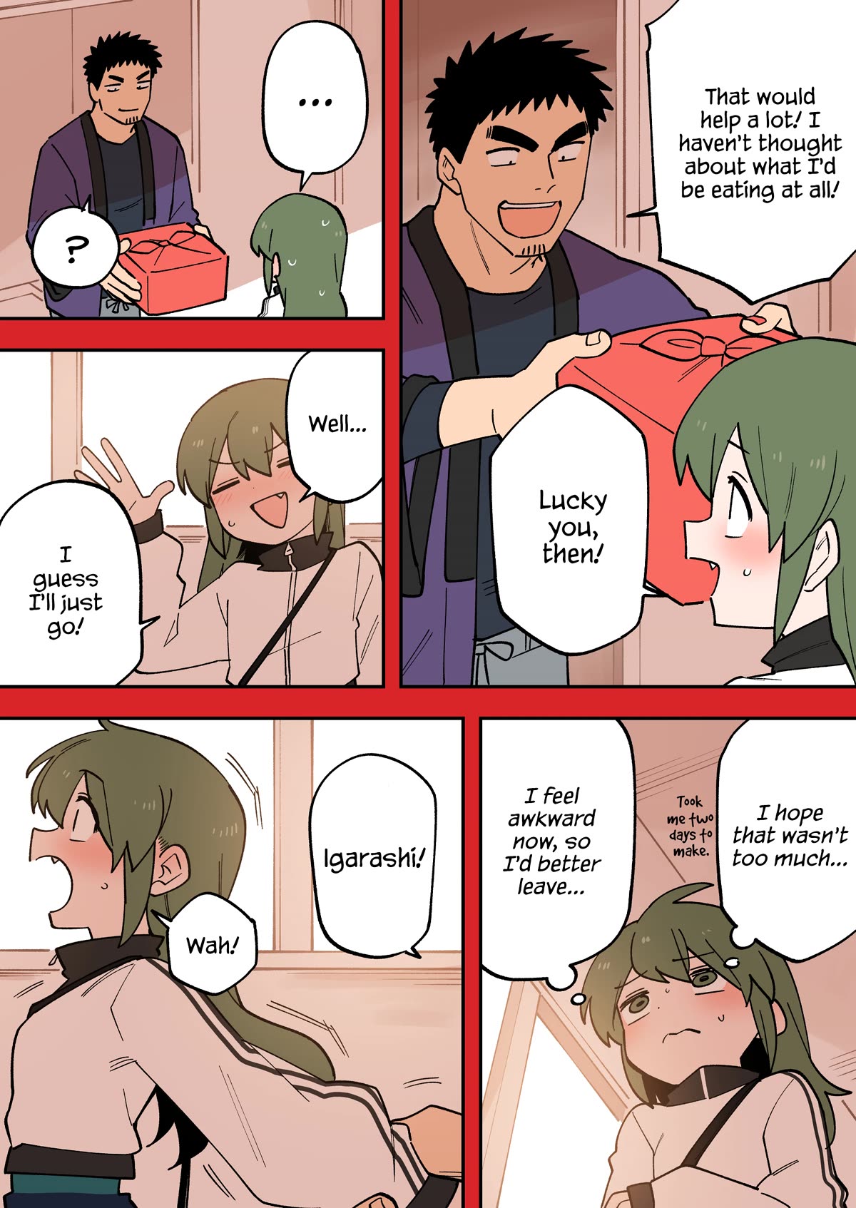 Senpai ga Urusai Kouhai no Hanashi Chapter 230.5 page 3 - Chapter 230.5: New Year's Special