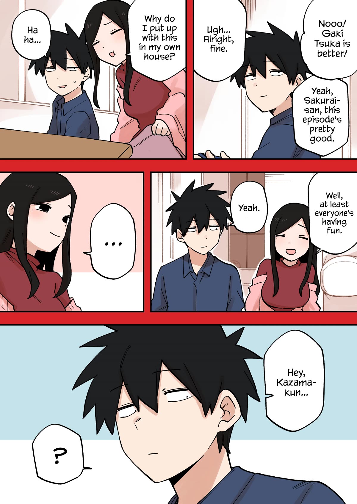 Senpai ga Urusai Kouhai no Hanashi Chapter 230.5 page 5 - Chapter 230.5: New Year's Special