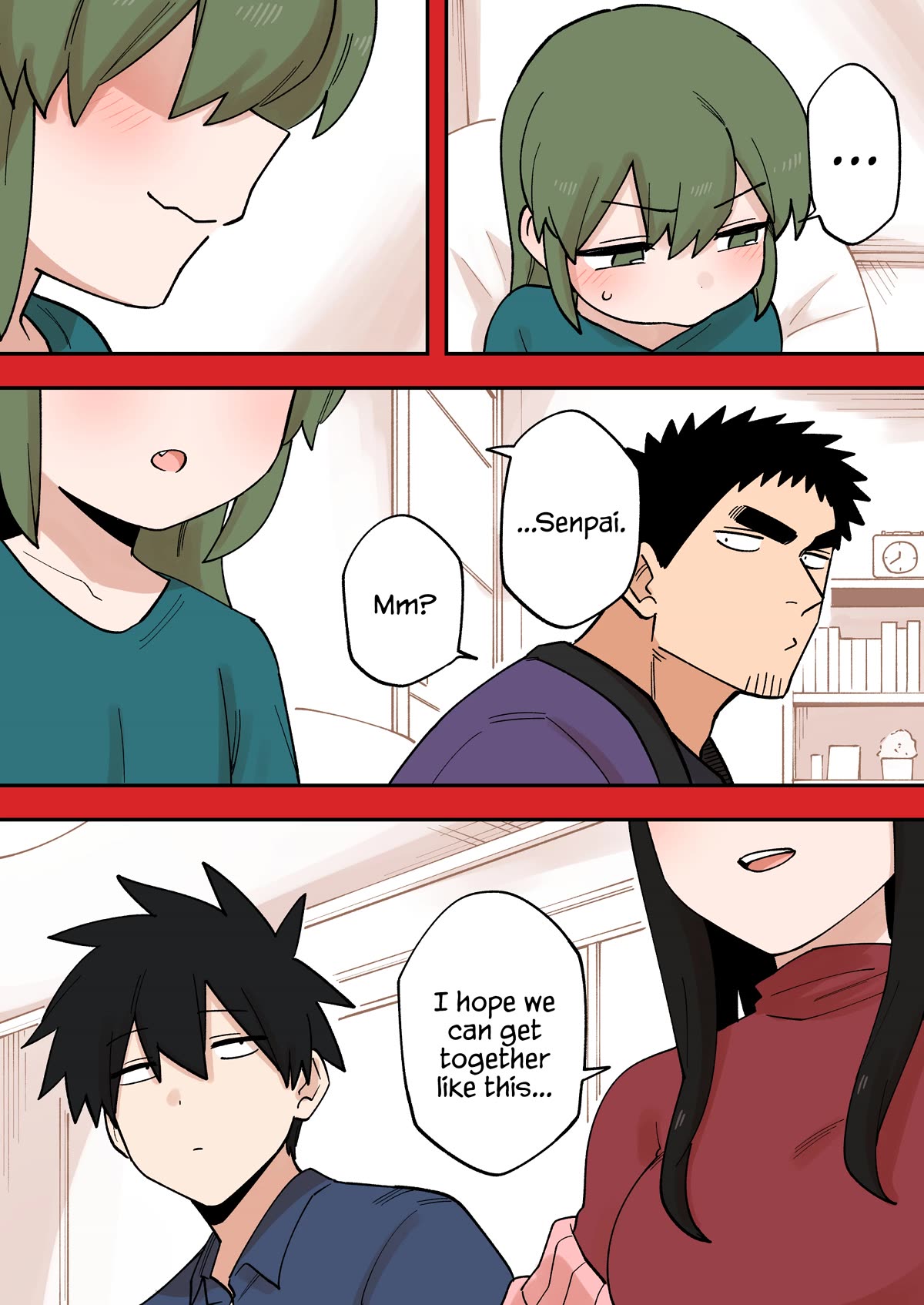 Senpai ga Urusai Kouhai no Hanashi Chapter 230.5 page 7 - Chapter 230.5: New Year's Special