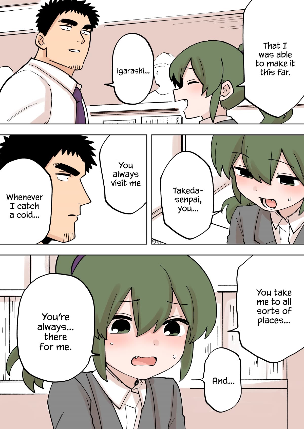 Senpai ga Urusai Kouhai no Hanashi Chapter 231 page 4 - Chapter 231