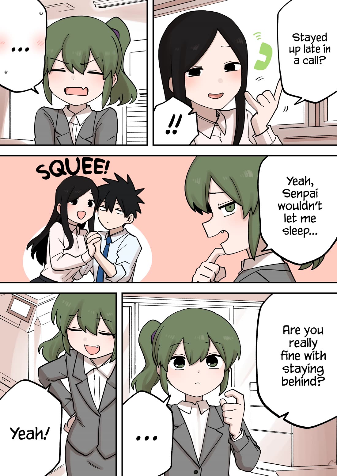 Senpai ga Urusai Kouhai no Hanashi Chapter 239 page 4 - Chapter 239