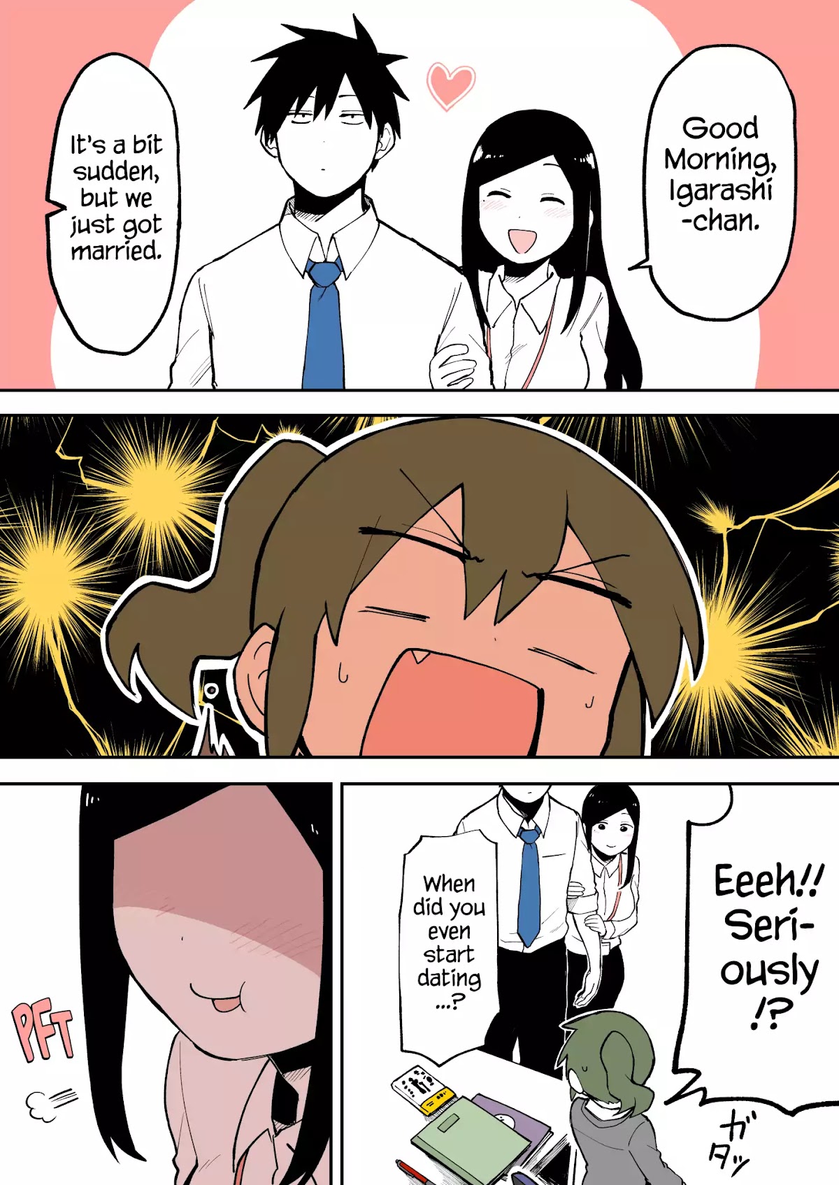 Senpai ga Urusai Kouhai no Hanashi Chapter 27 page 1 - Chapter 27