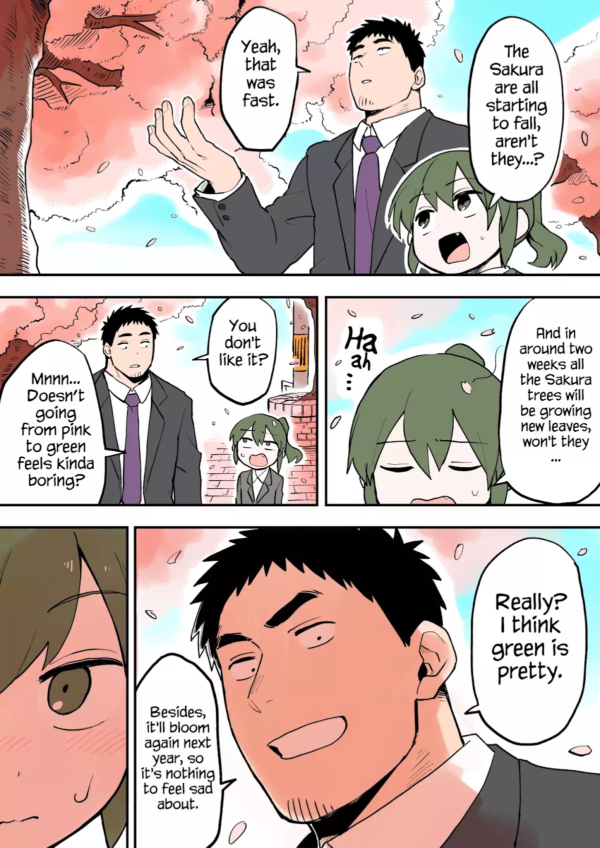 Senpai ga Urusai Kouhai no Hanashi Chapter 28 page 1 - Chapter 28