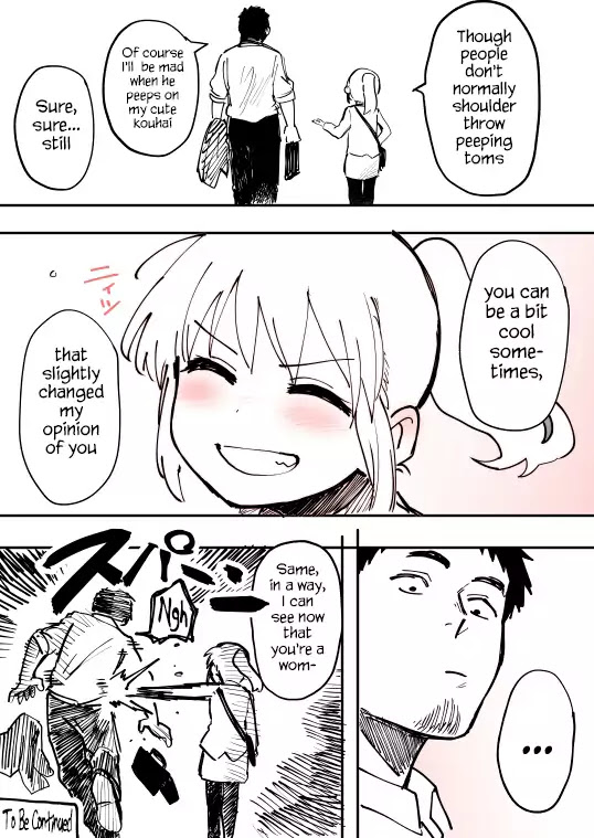 Senpai ga Urusai Kouhai no Hanashi Chapter 3 page 4 - Chapter 3