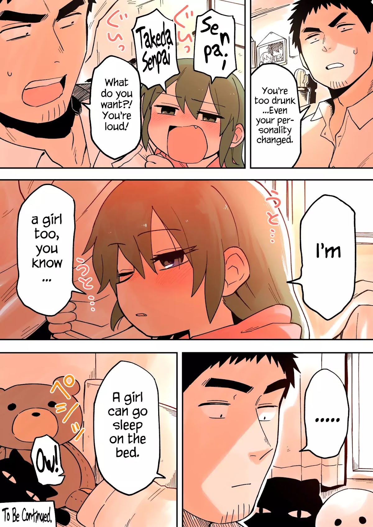 Senpai ga Urusai Kouhai no Hanashi Chapter 32 page 4 - Chapter 32