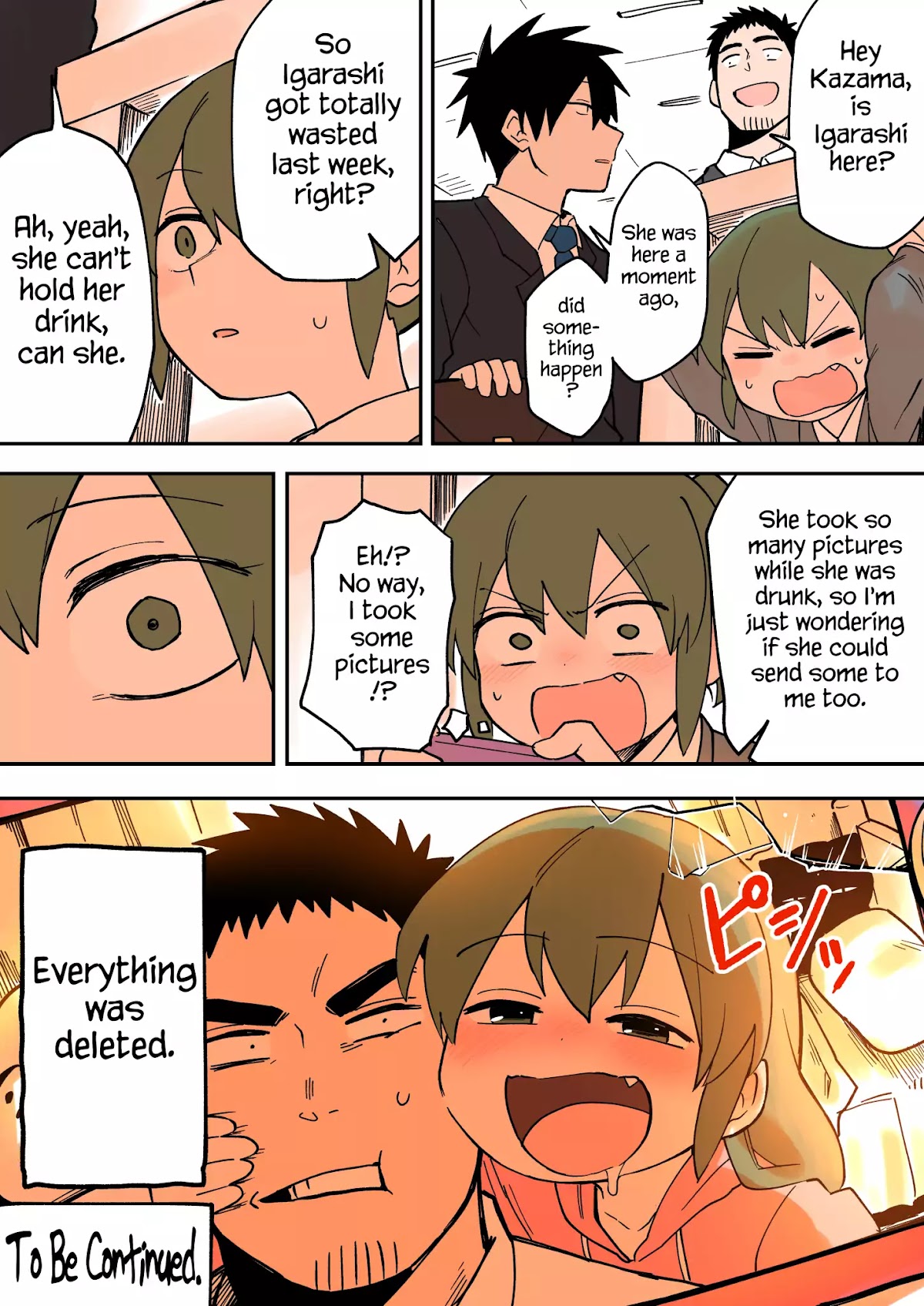 Senpai ga Urusai Kouhai no Hanashi Chapter 33 page 4 - Chapter 33