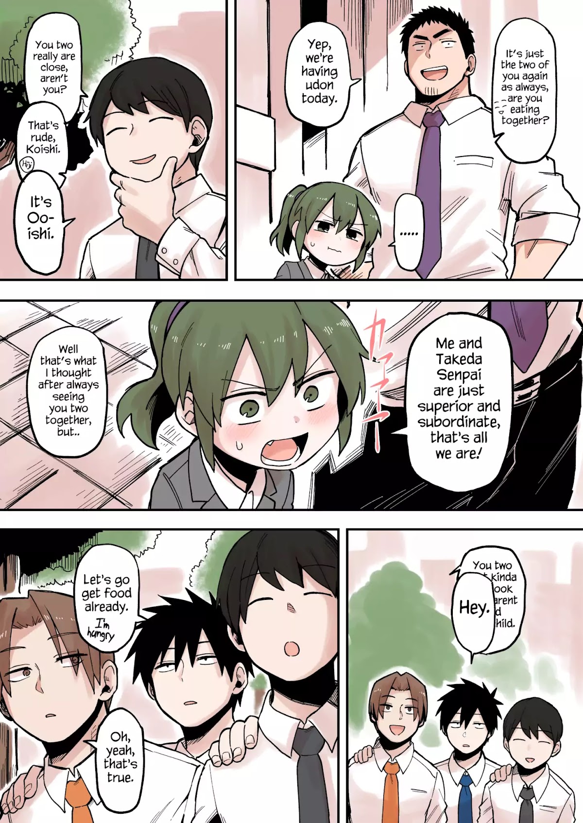Senpai ga Urusai Kouhai no Hanashi Chapter 37 page 3 - Chapter 37