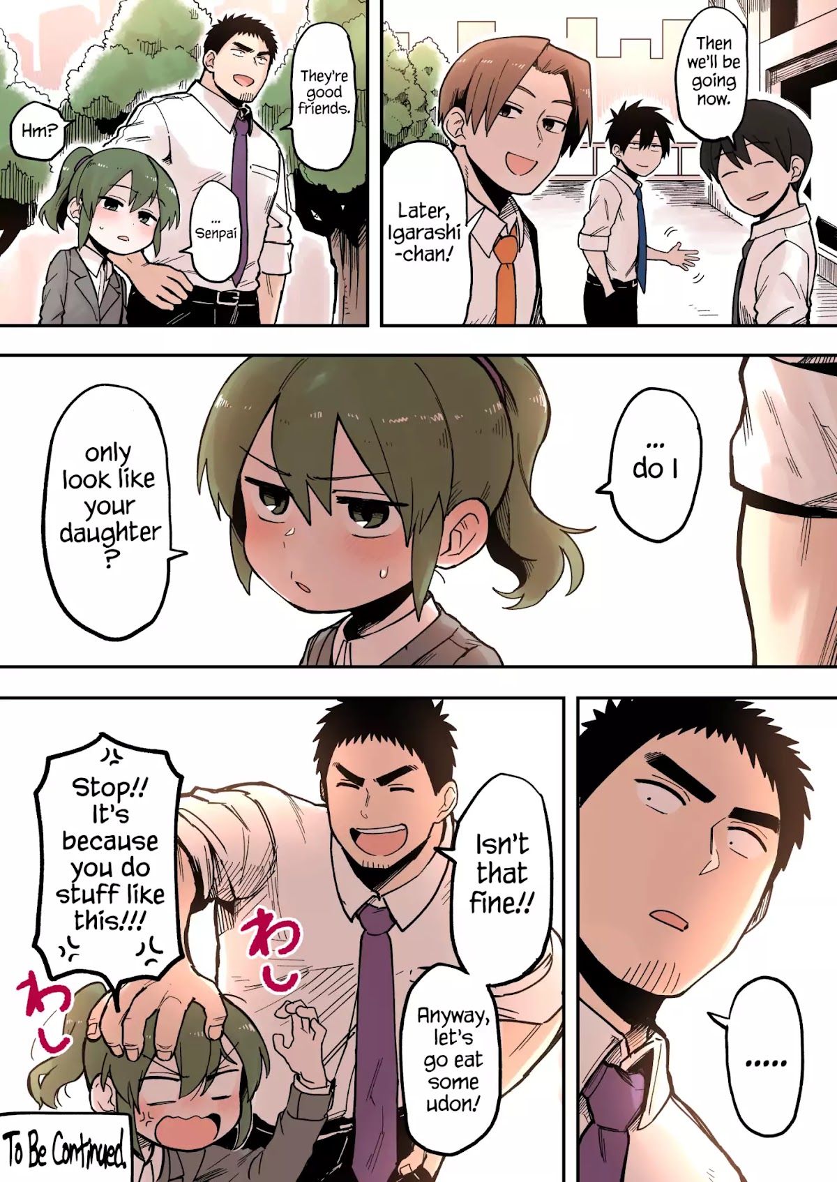 Senpai ga Urusai Kouhai no Hanashi Chapter 37 page 4 - Chapter 37