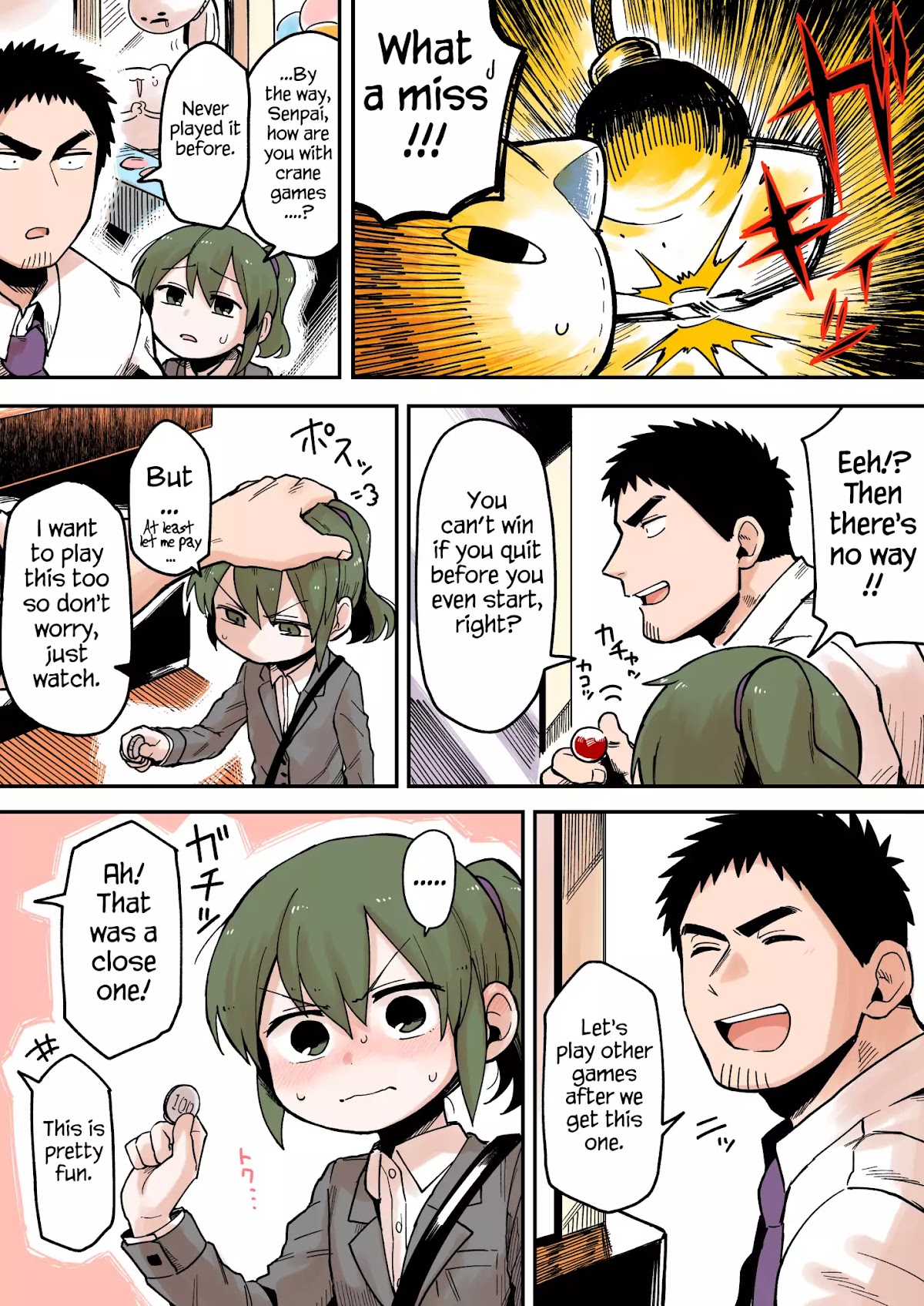 Senpai ga Urusai Kouhai no Hanashi Chapter 38 page 3 - Chapter 38