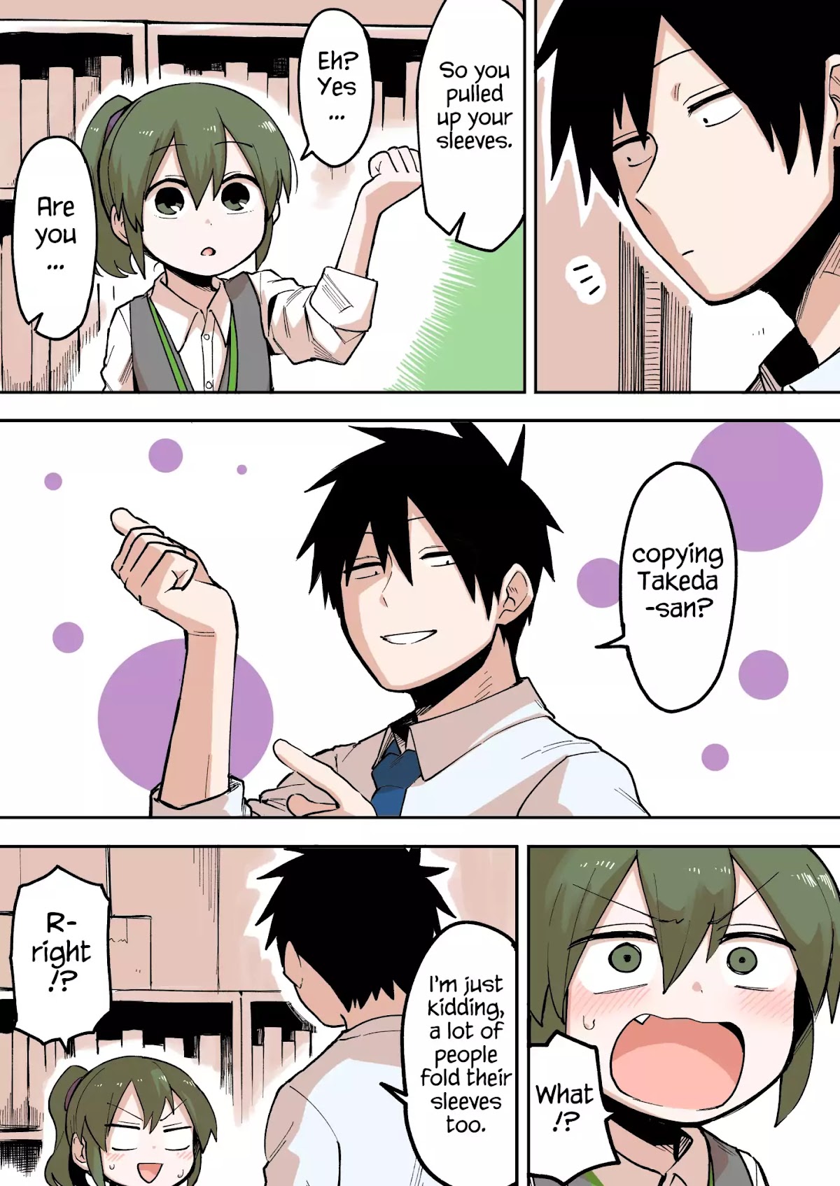 Senpai ga Urusai Kouhai no Hanashi Chapter 39 page 3 - Chapter 39