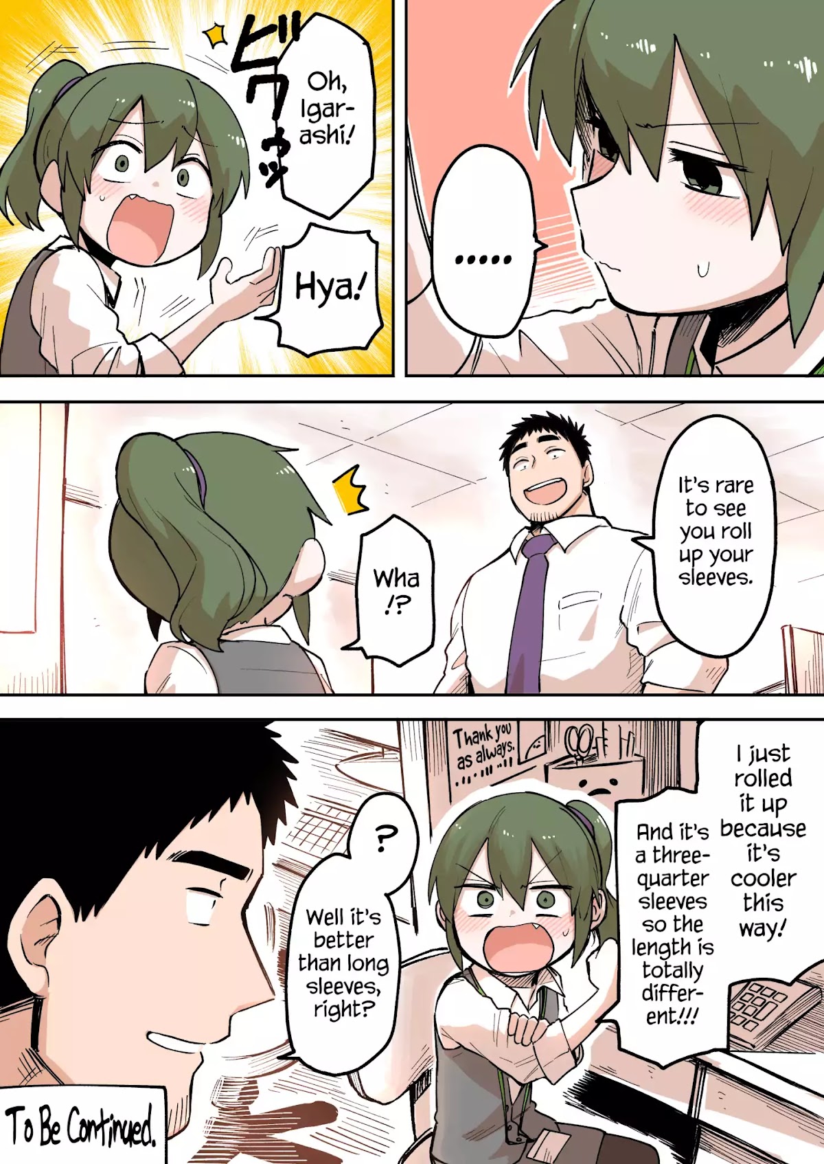 Senpai ga Urusai Kouhai no Hanashi Chapter 39 page 4 - Chapter 39