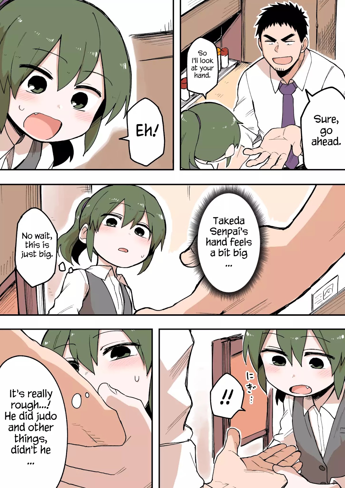 Senpai ga Urusai Kouhai no Hanashi Chapter 41 page 3 - Chapter 41