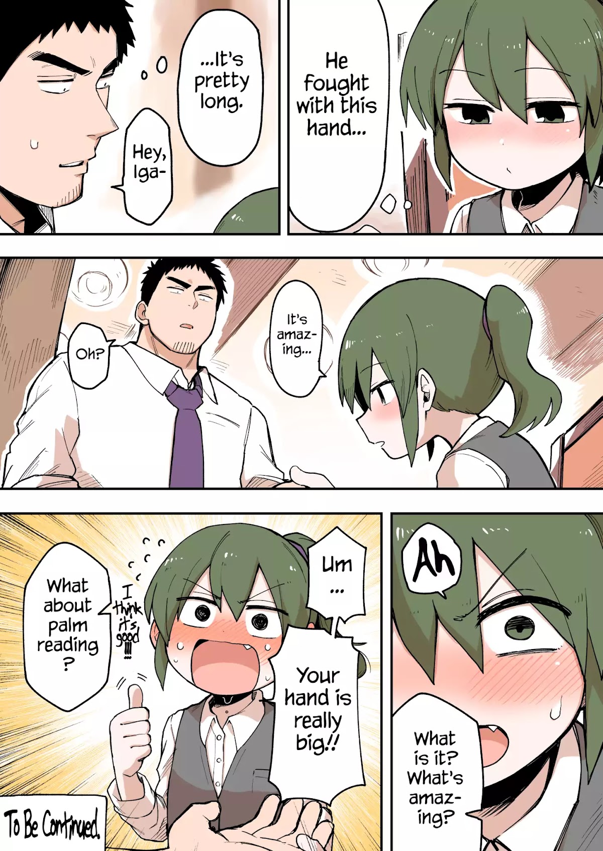 Senpai ga Urusai Kouhai no Hanashi Chapter 41 page 4 - Chapter 41