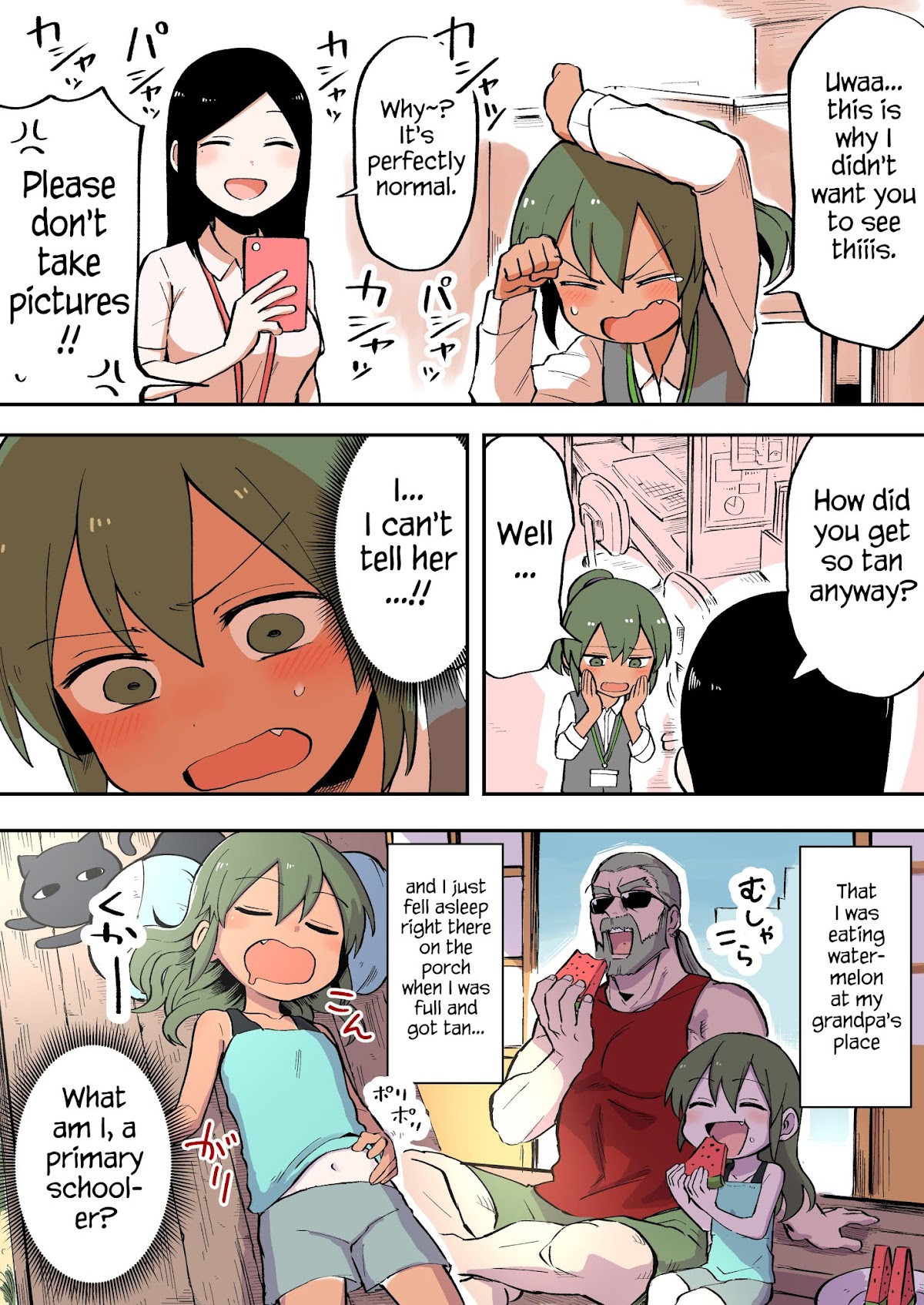 Senpai ga Urusai Kouhai no Hanashi Chapter 43 page 3 - Chapter 43