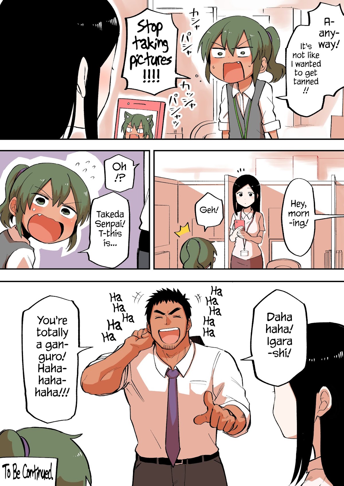 Senpai ga Urusai Kouhai no Hanashi Chapter 43 page 4 - Chapter 43