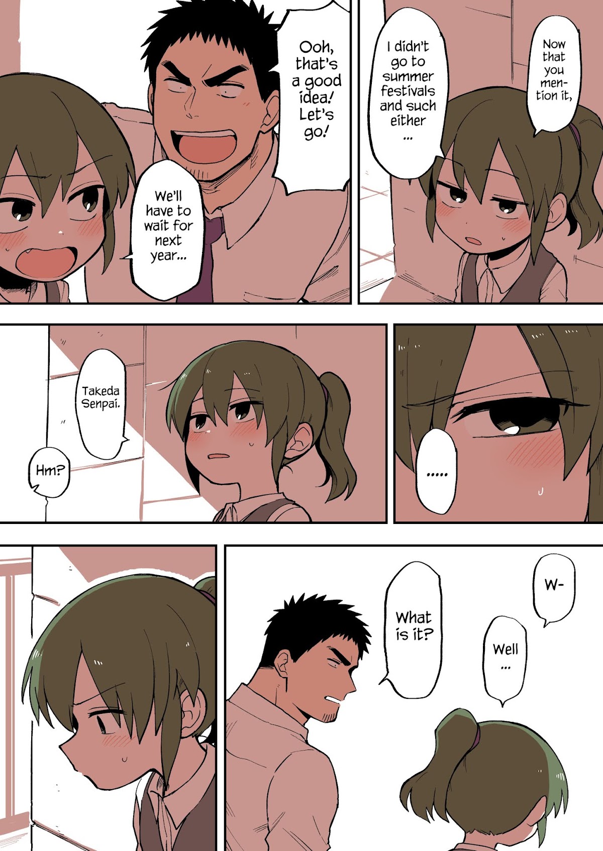 Senpai ga Urusai Kouhai no Hanashi Chapter 44 page 3 - Chapter 44