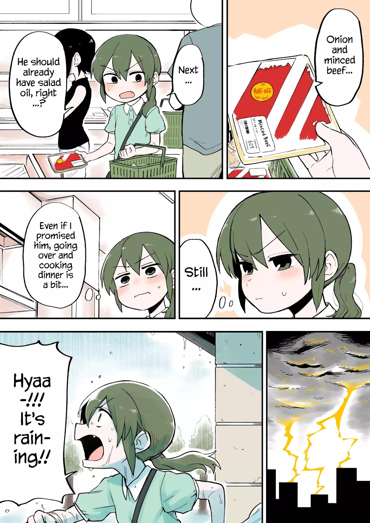 Senpai ga Urusai Kouhai no Hanashi Chapter 45 page 1 - Chapter 45