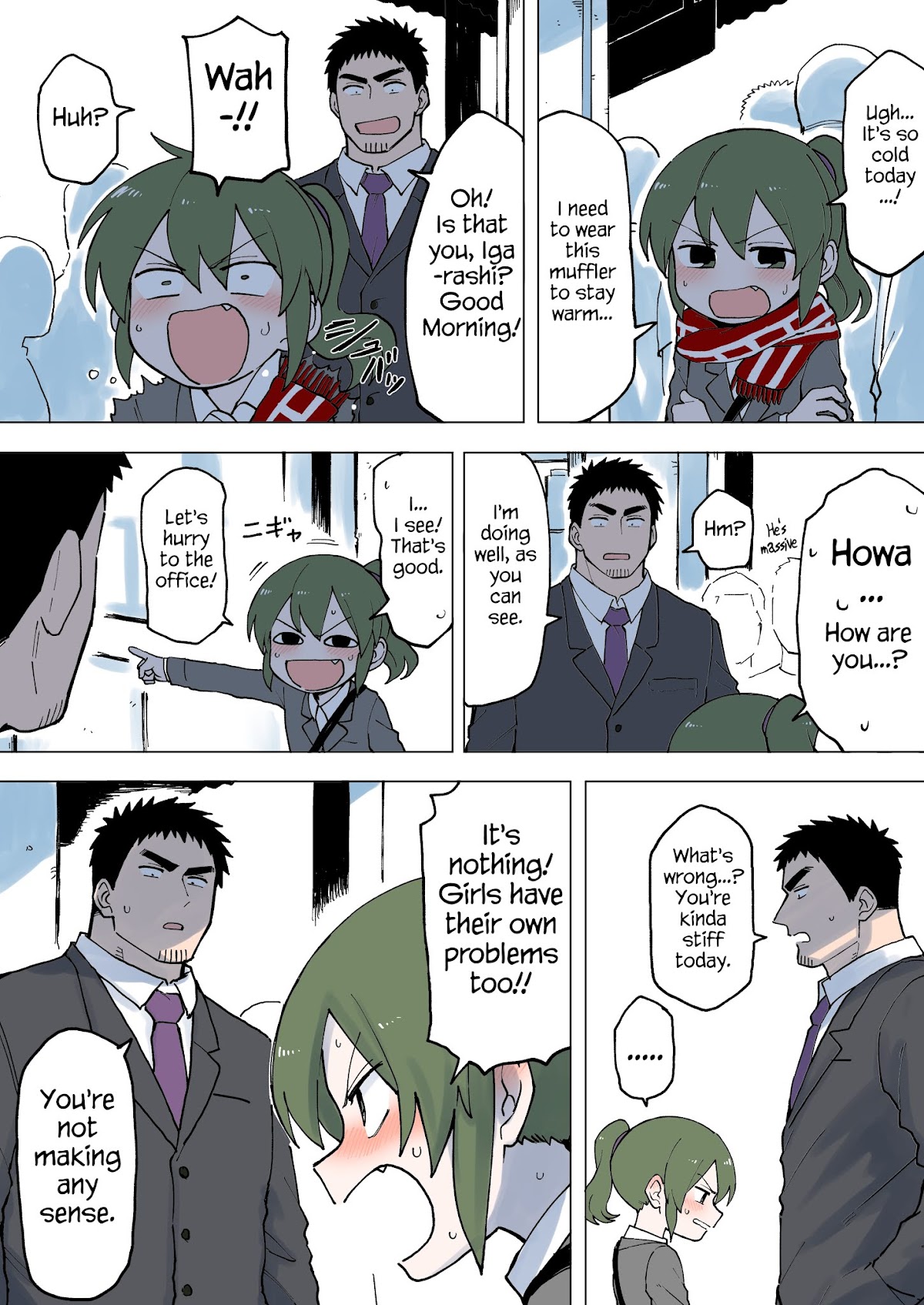 Senpai ga Urusai Kouhai no Hanashi Chapter 51 page 1 - Chapter 51