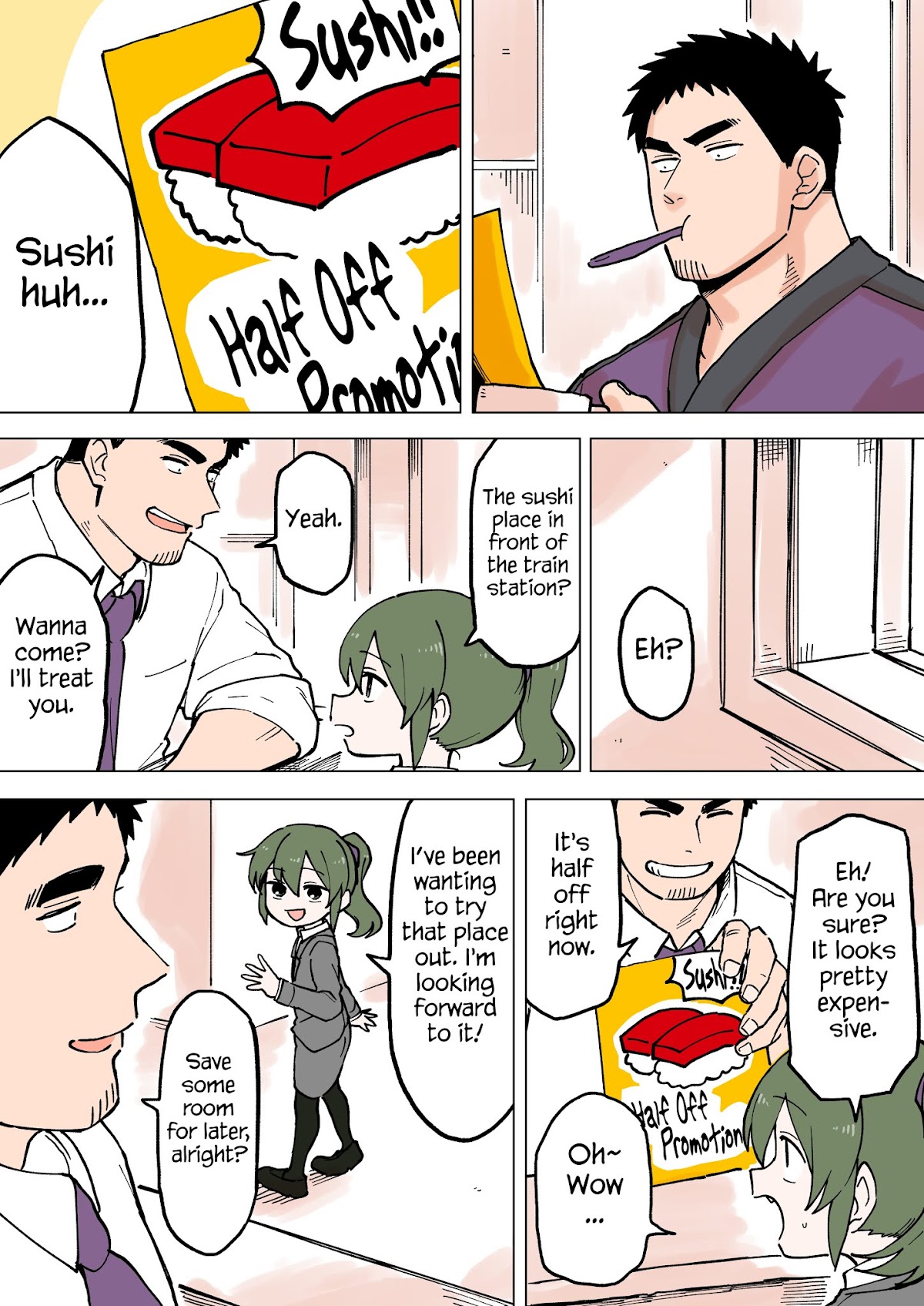 Senpai ga Urusai Kouhai no Hanashi Chapter 52 page 1 - Chapter 52