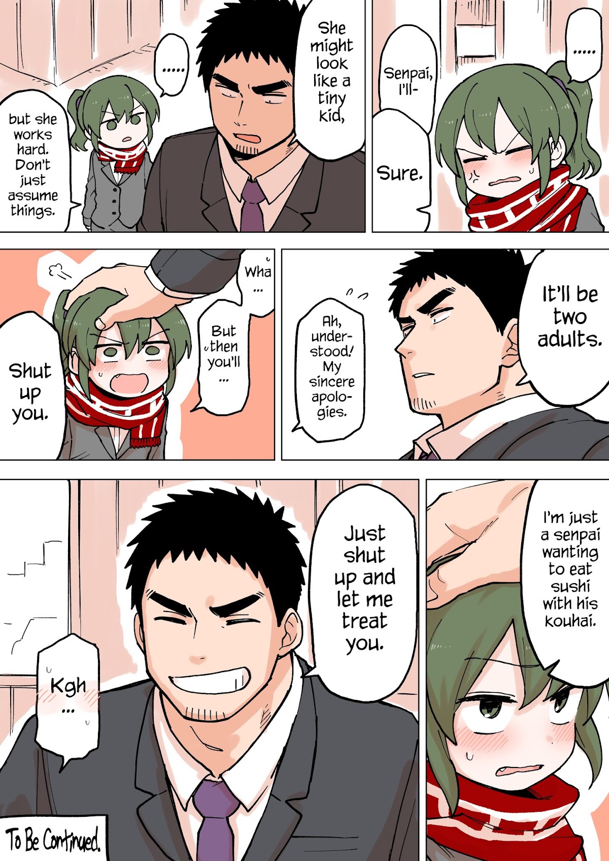 Senpai ga Urusai Kouhai no Hanashi Chapter 52 page 4 - Chapter 52