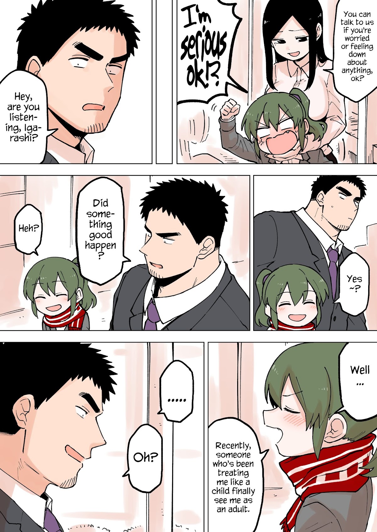 Senpai ga Urusai Kouhai no Hanashi Chapter 53 page 3 - Chapter 53