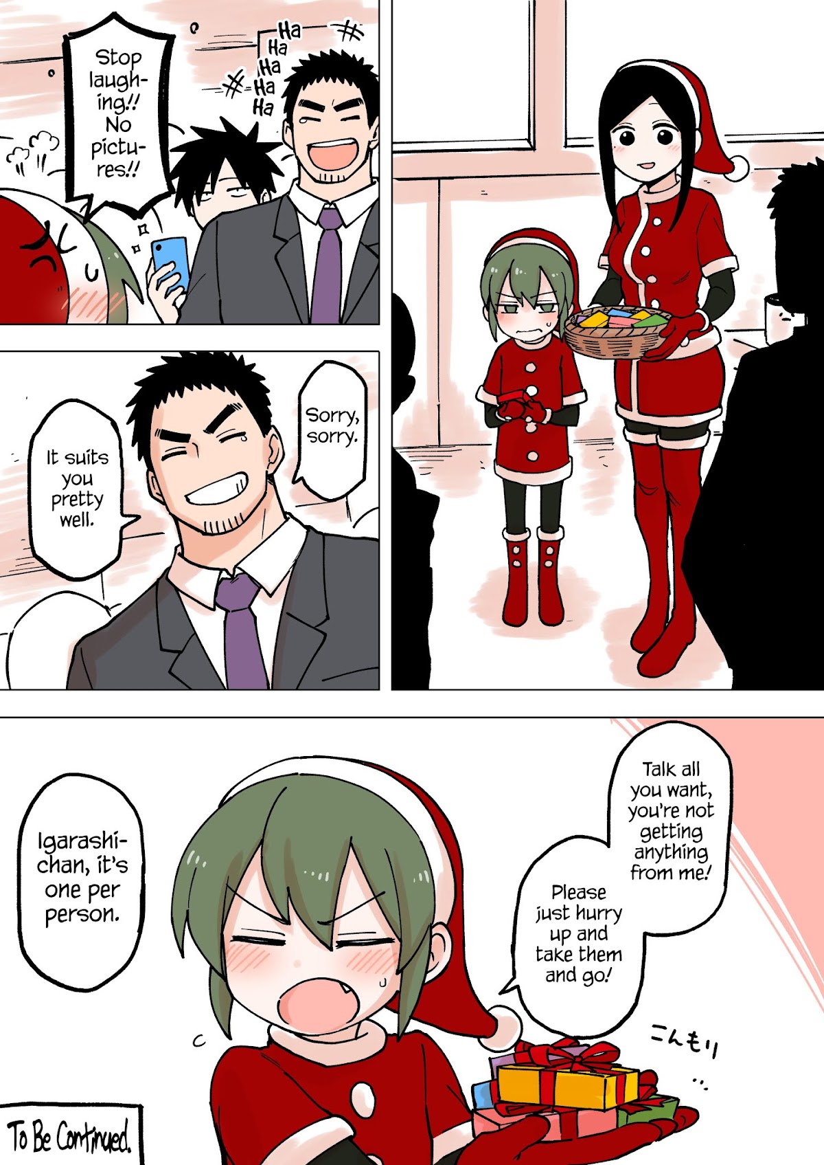 Senpai ga Urusai Kouhai no Hanashi Chapter 55 page 4 - Chapter 55