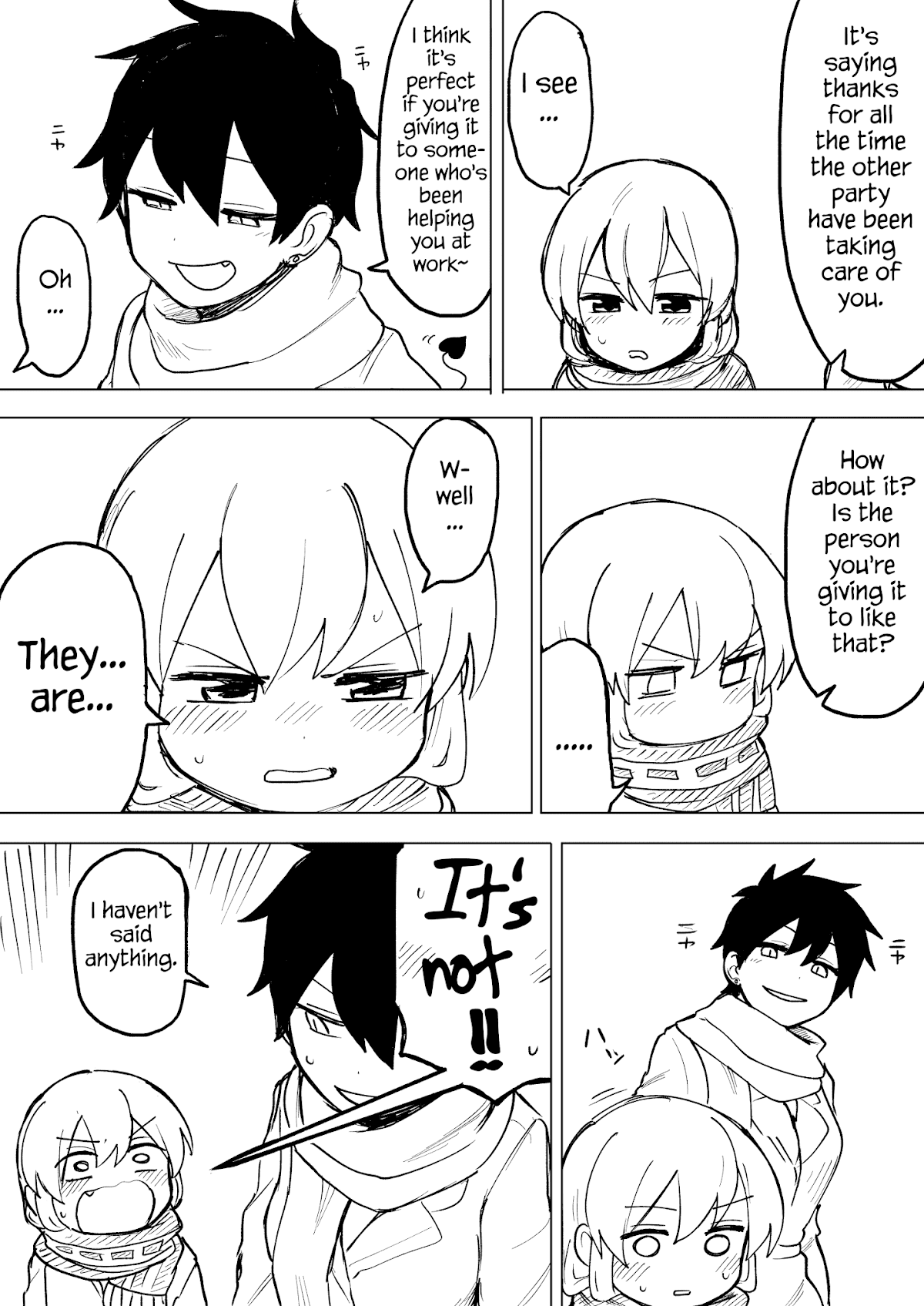 Senpai ga Urusai Kouhai no Hanashi Chapter 57 page 3 - Chapter 57