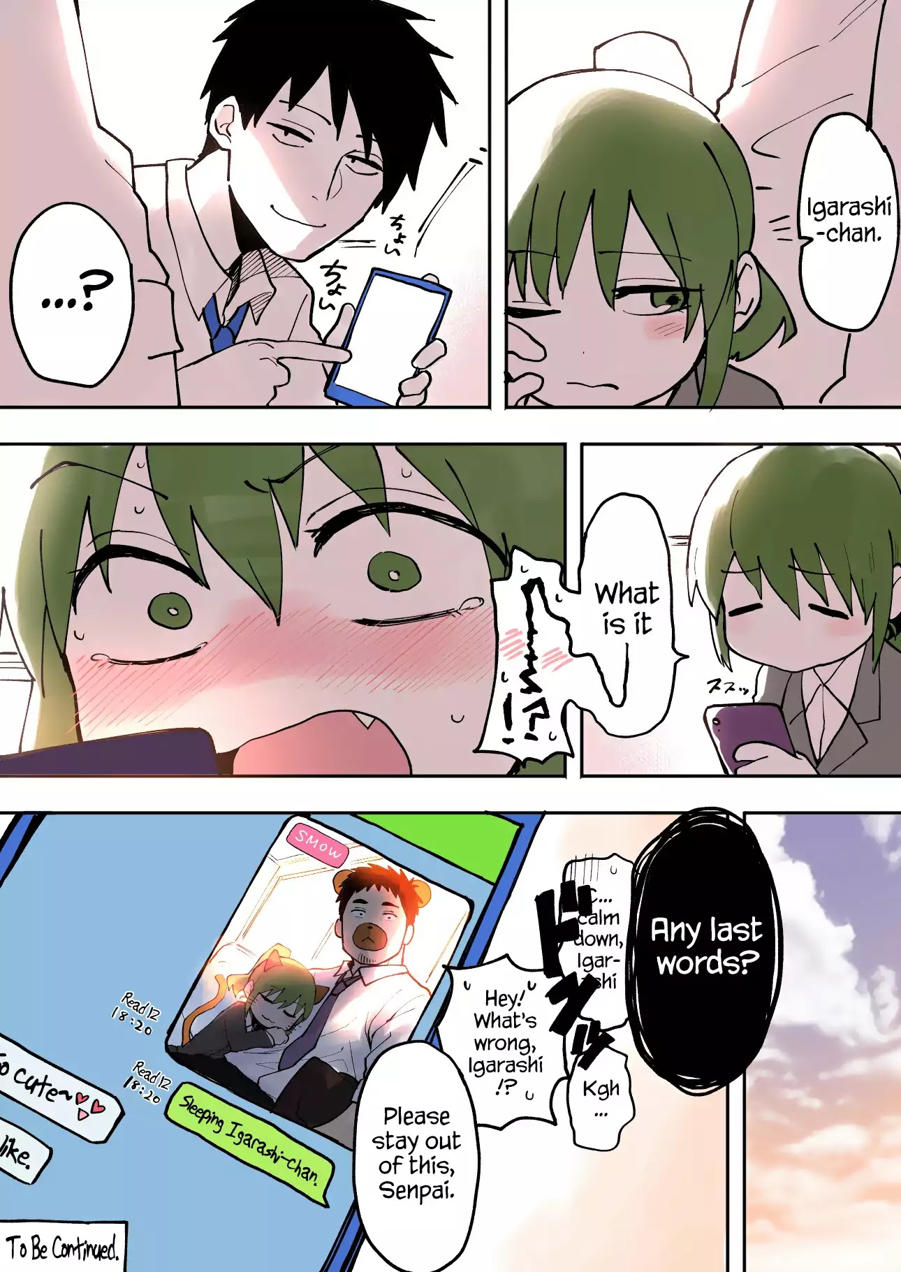 Senpai ga Urusai Kouhai no Hanashi Chapter 6 page 4 - Chapter 6