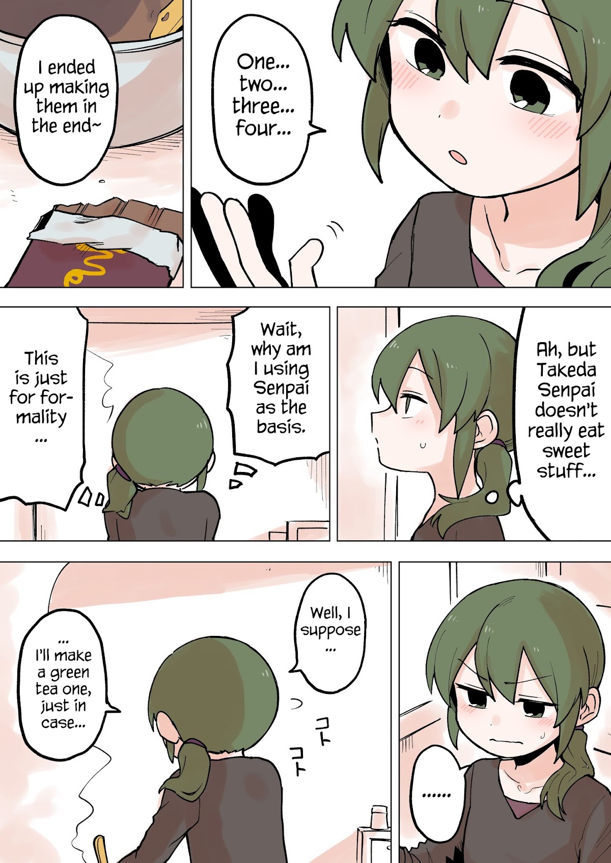Senpai ga Urusai Kouhai no Hanashi Chapter 61 page 1 - Chapter 61