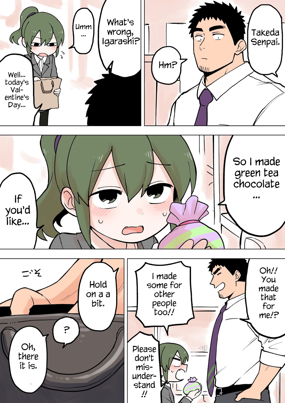 Senpai ga Urusai Kouhai no Hanashi Chapter 61 page 2 - Chapter 61