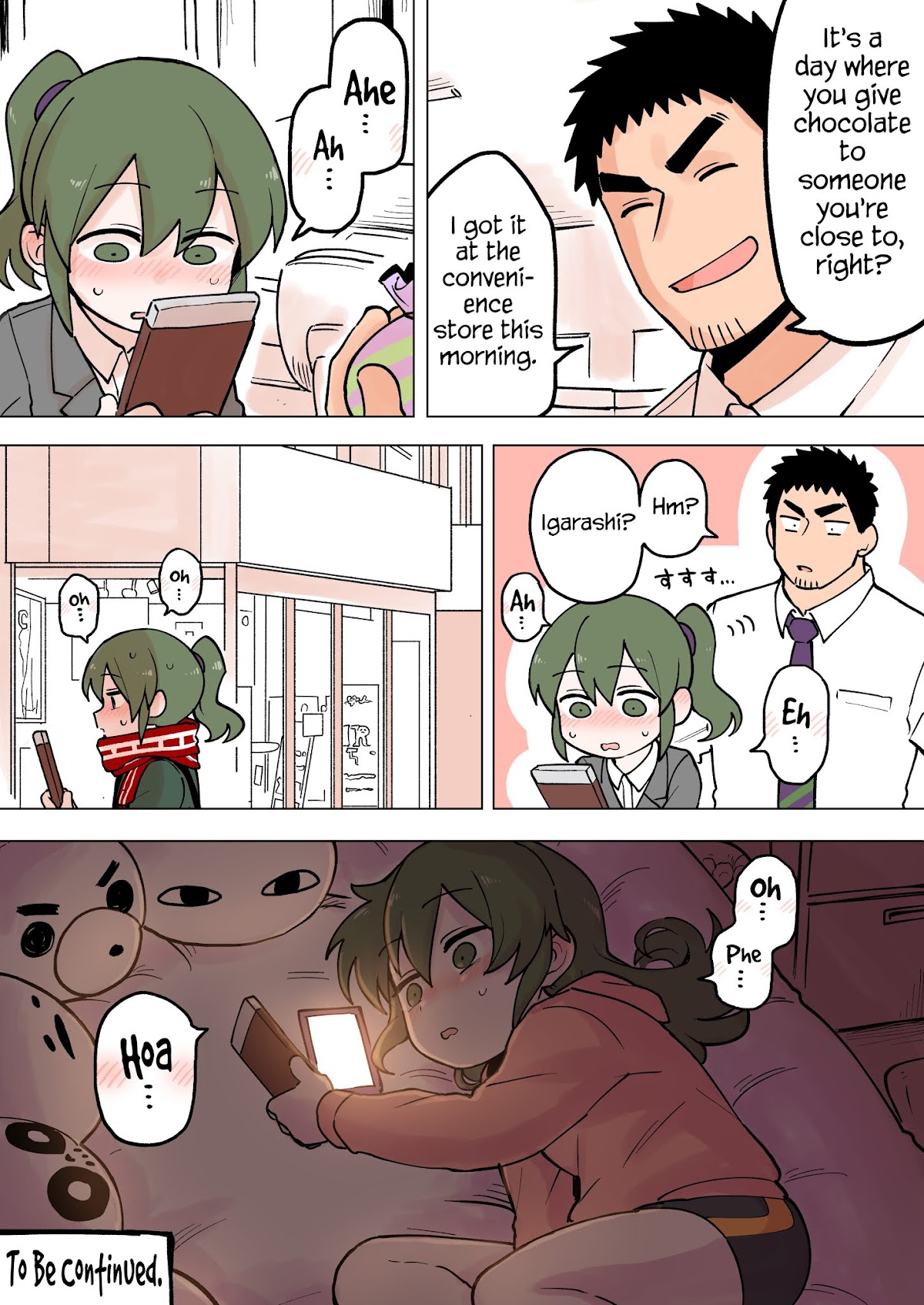 Senpai ga Urusai Kouhai no Hanashi Chapter 61 page 4 - Chapter 61