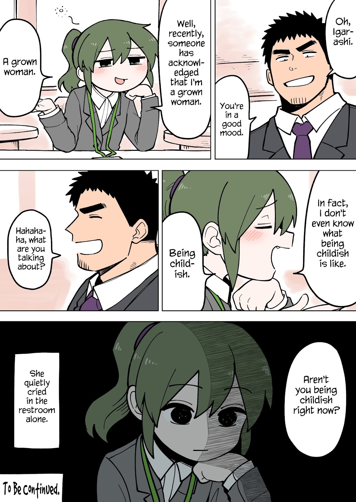 Senpai ga Urusai Kouhai no Hanashi Chapter 63 page 4 - Chapter 63