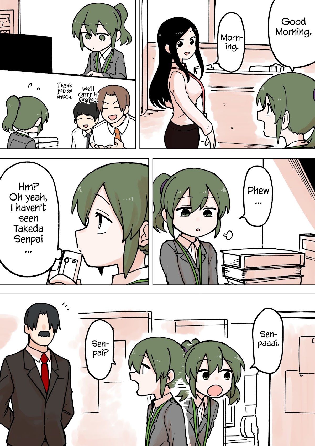 Senpai ga Urusai Kouhai no Hanashi Chapter 64 page 1 - Chapter 64