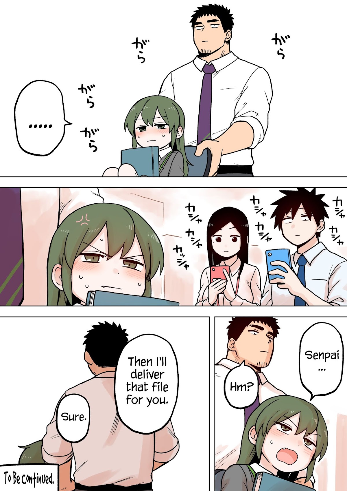 Senpai ga Urusai Kouhai no Hanashi Chapter 67 page 4 - Chapter 67